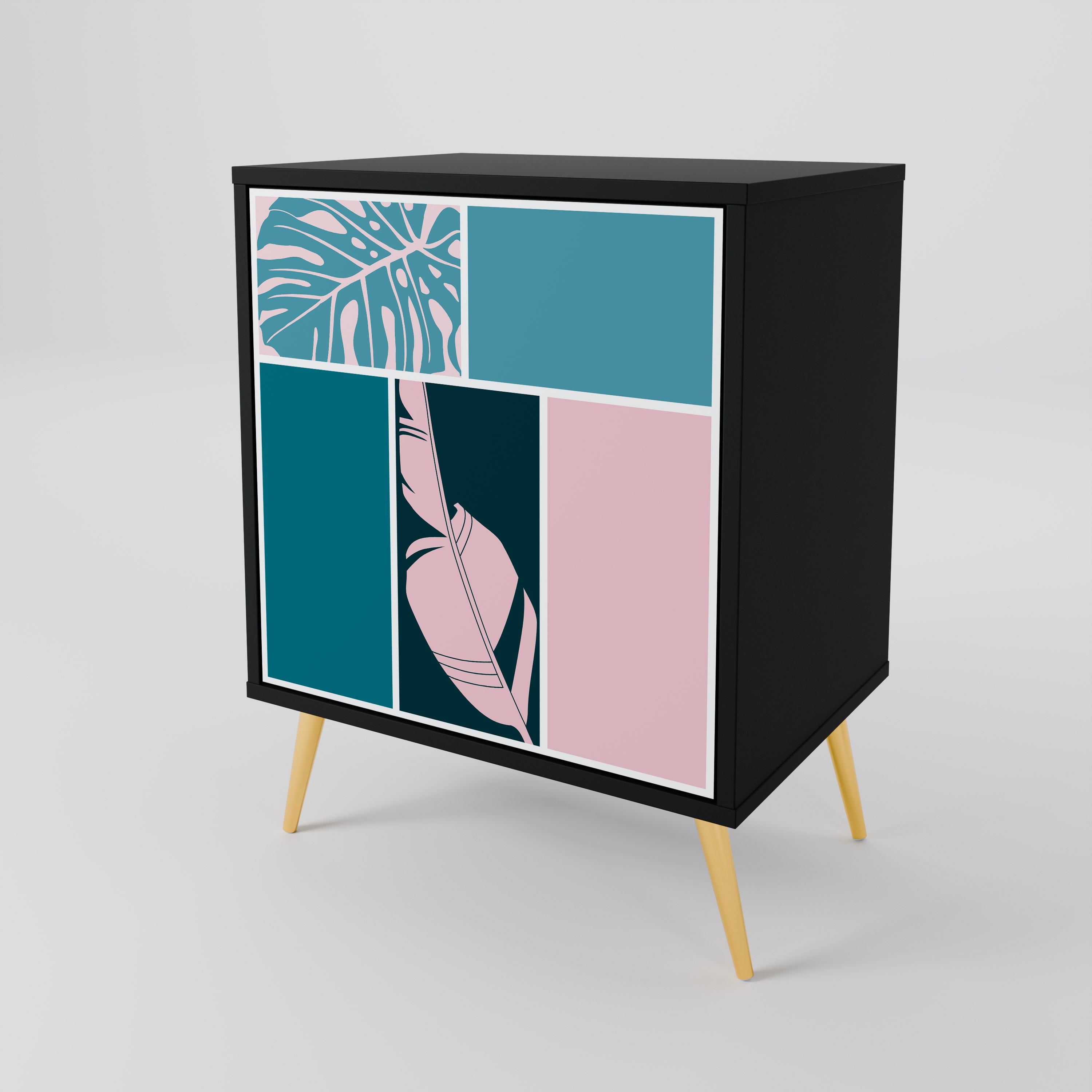 COMBINATION OF SHAPES 1-Door Sideboard