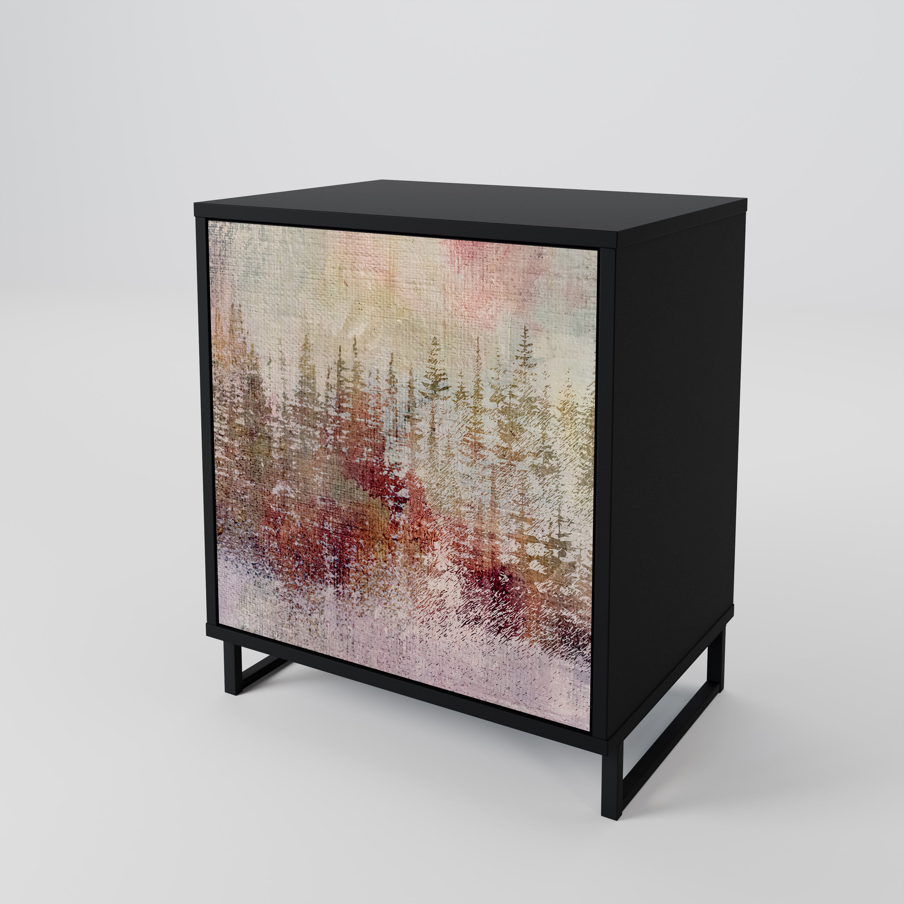 VEILED SUMMIT 1-Door Sideboard