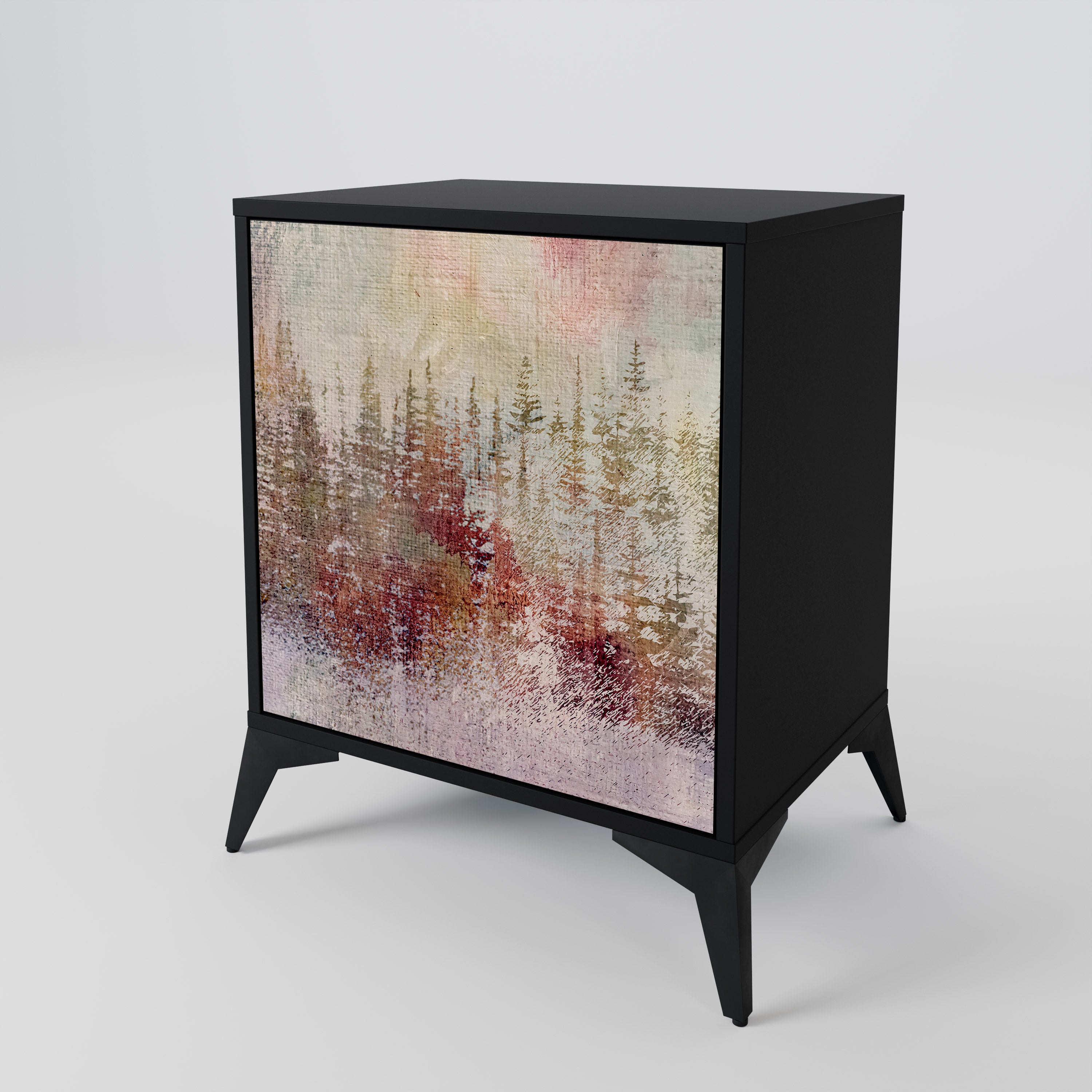 VEILED SUMMIT 1-Door Sideboard