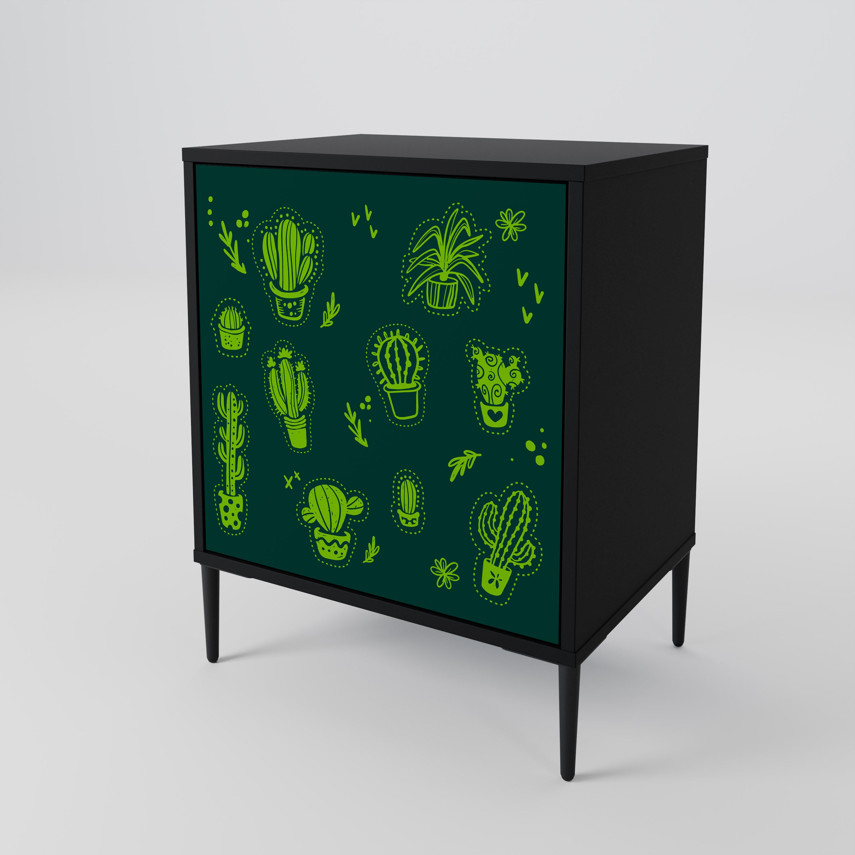 DESERT GREEN 1-Door Sideboard