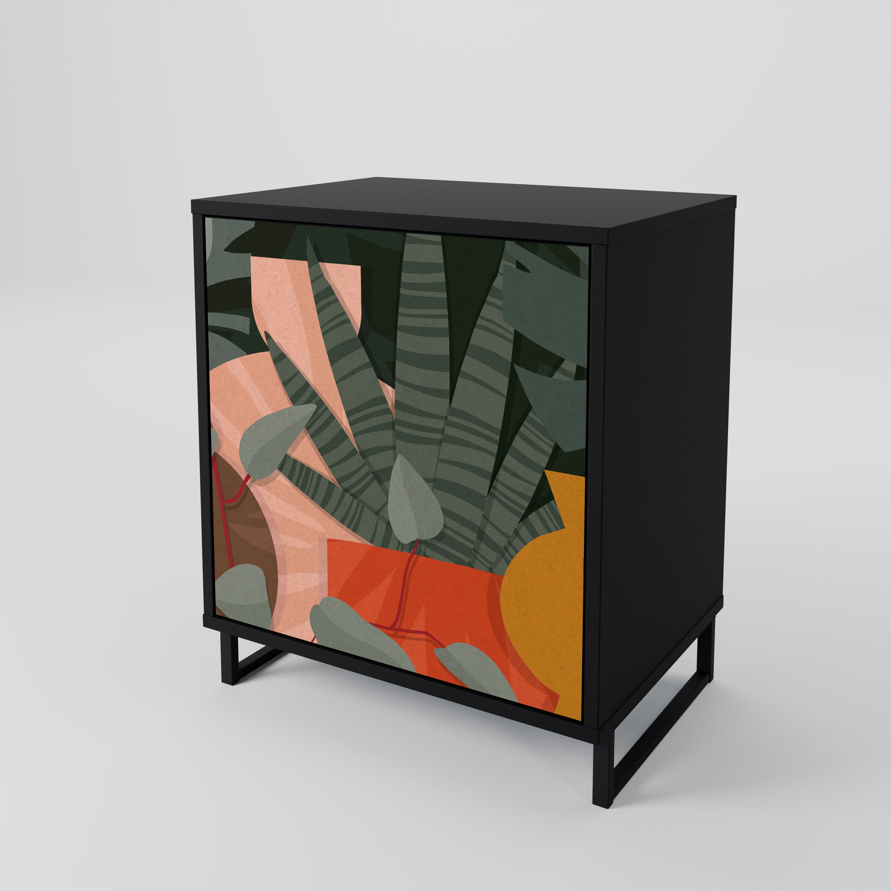 TROPICAL COMPOSITION 1-Door Sideboard
