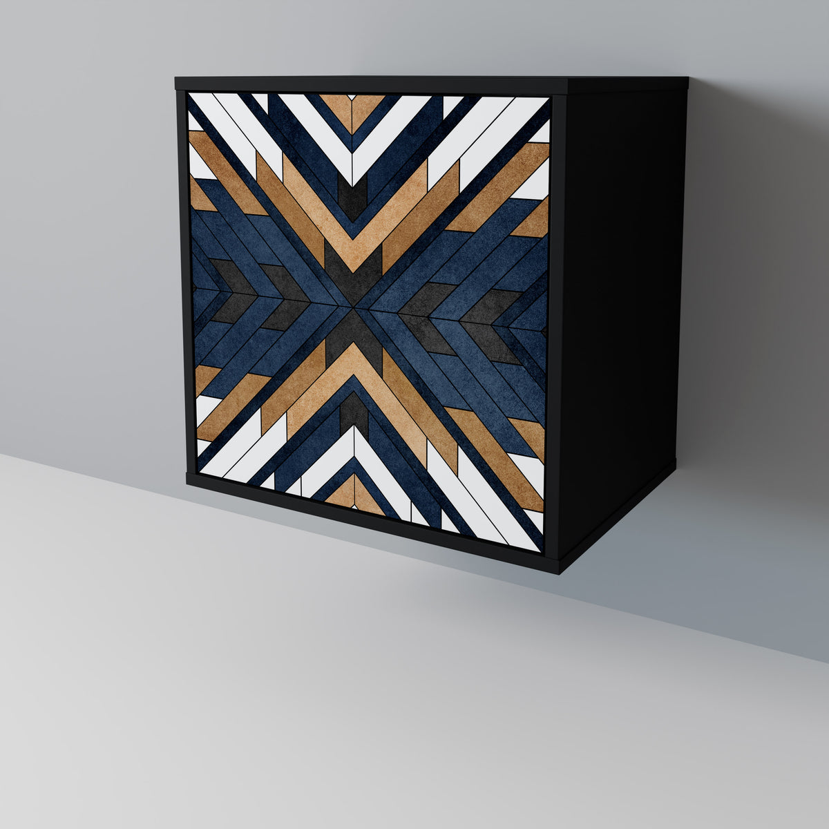 ARTFUL GEOMETRY Jednodveřová komoda