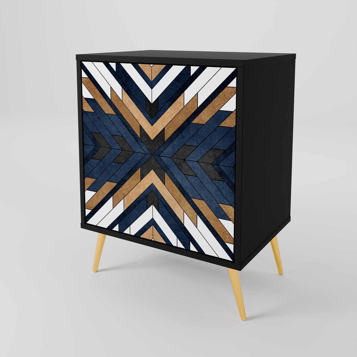 ARTFUL GEOMETRY Jednodveřová komoda