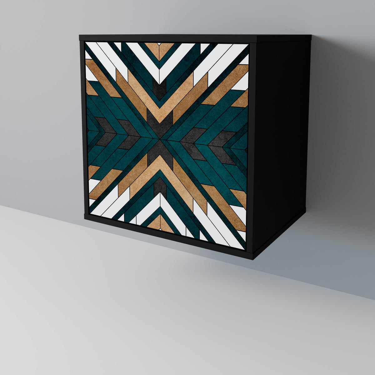 ARTISTIC GEOMETRY Jednodveřová komoda