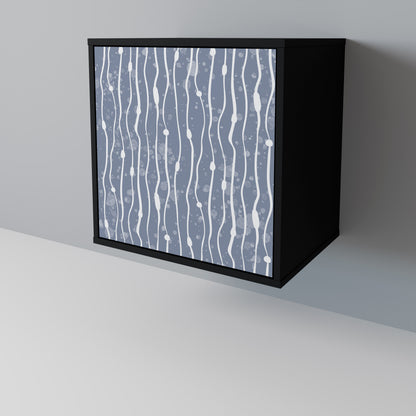 GRAPHITE RAIN Jednodveřová komoda