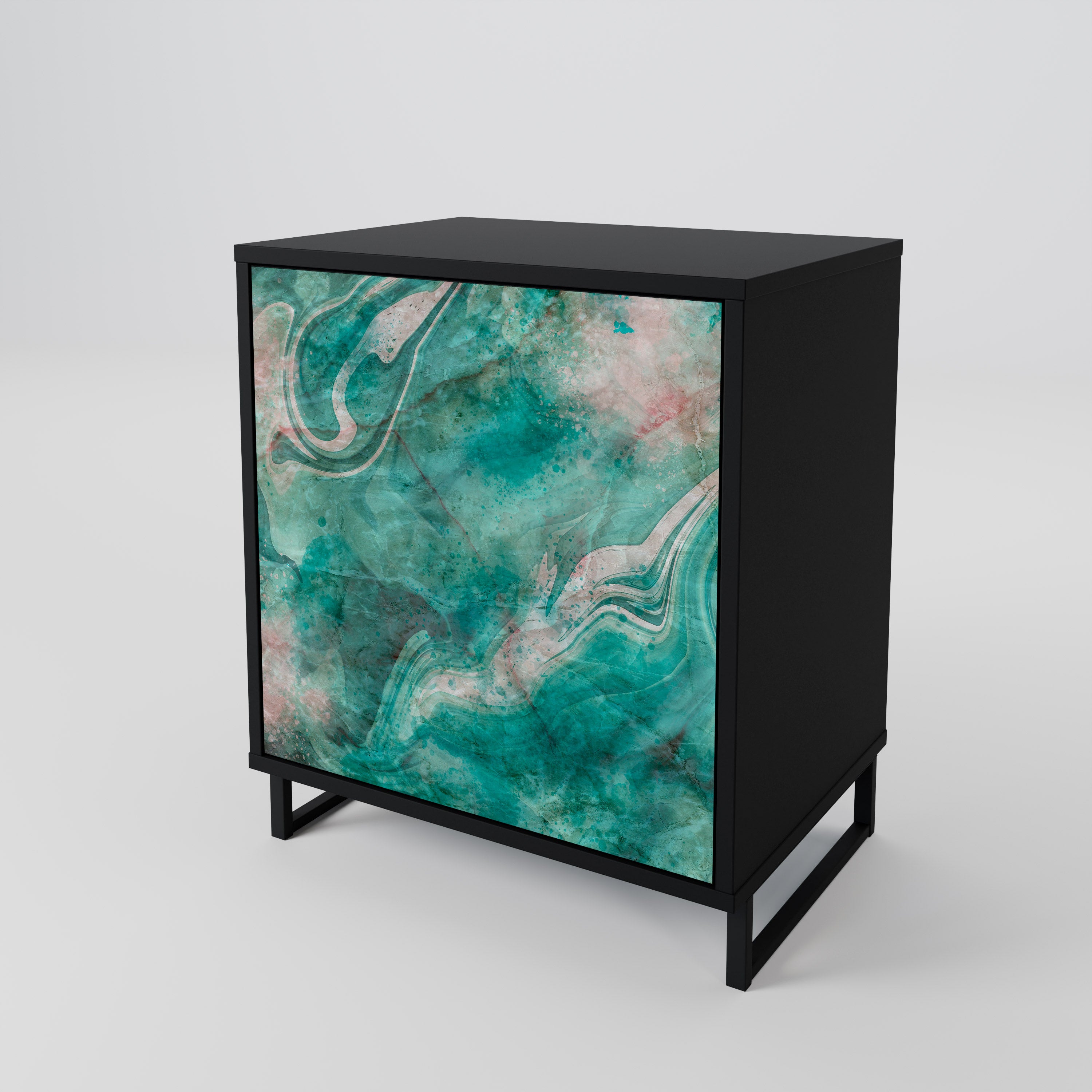 ABSTRACT ALCHEMY 1-Door Sideboard