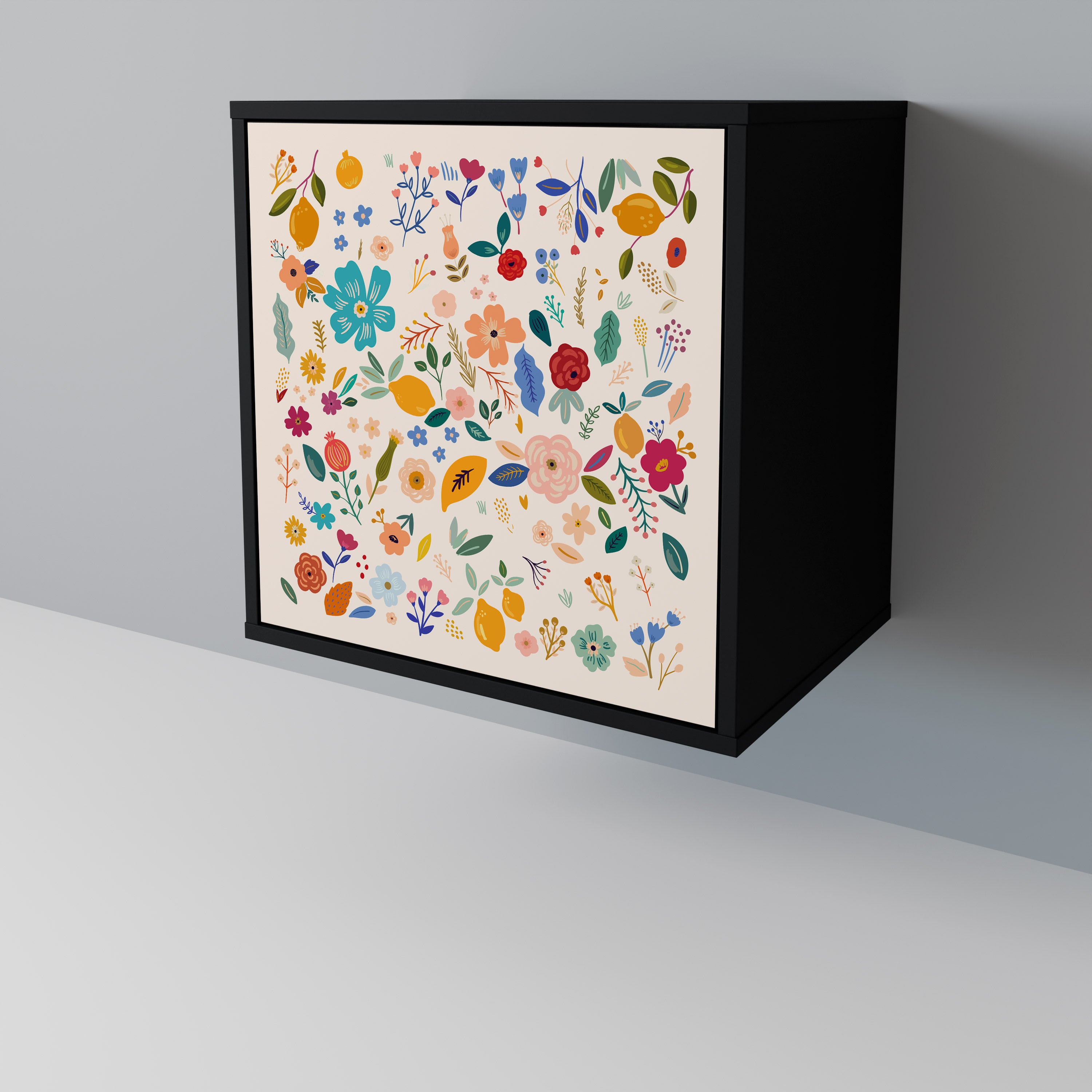 FLORAL COMBINATION 1-Door Sideboard