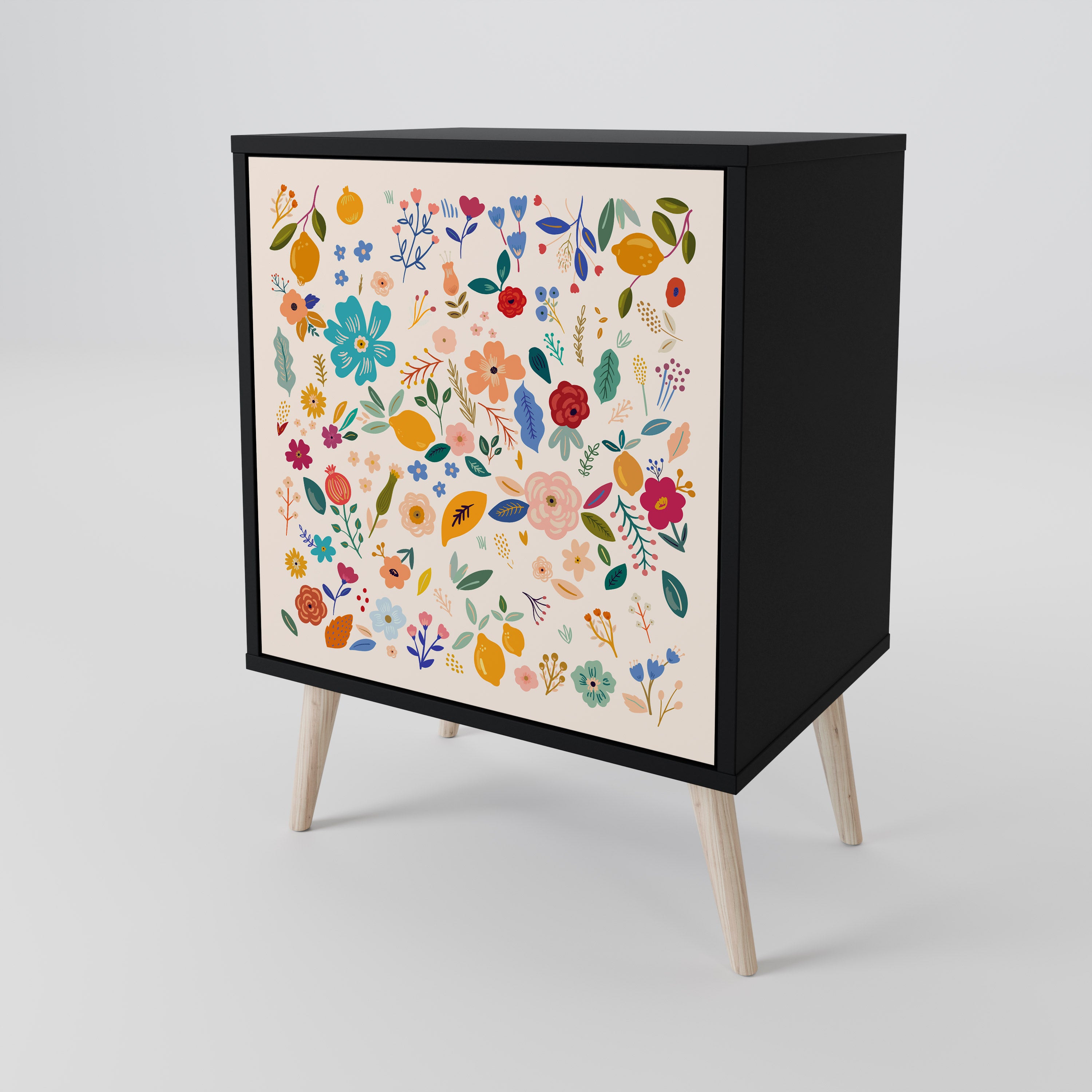 FLORAL COMBINATION 1-Door Sideboard