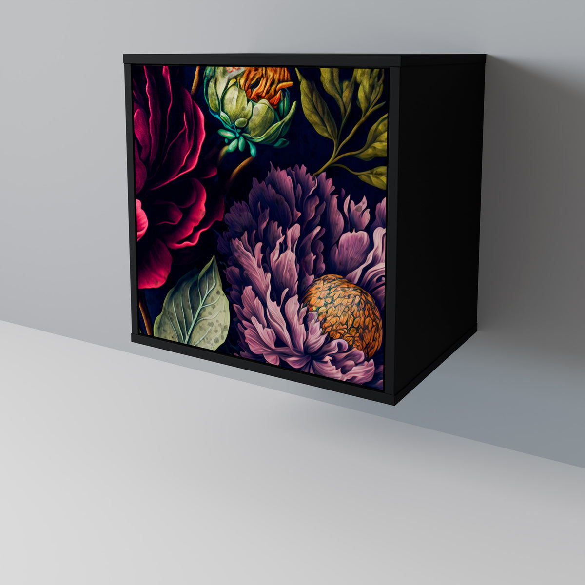 BLOOMING ELEGANCE Jednodveřová komoda