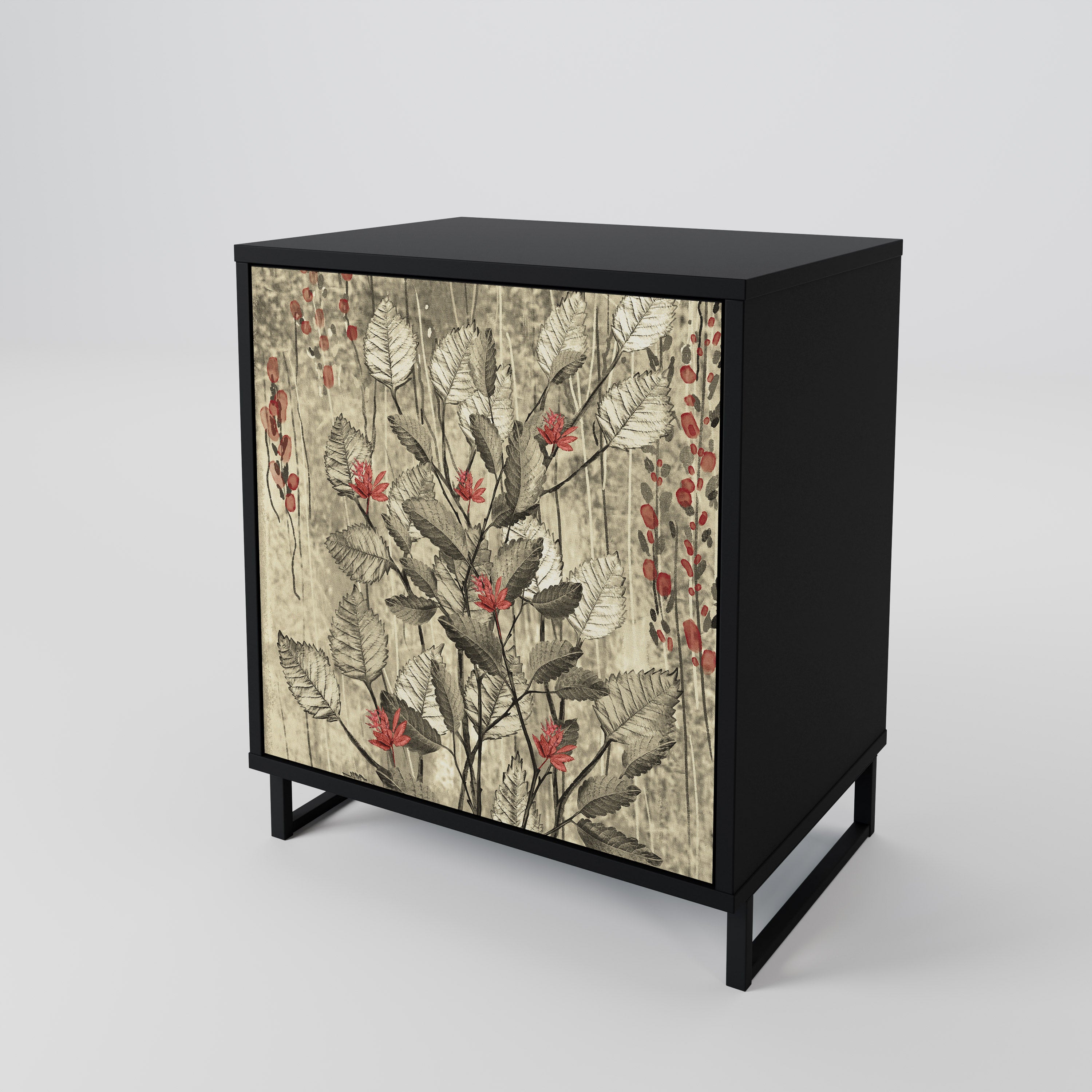 HERBAL GRACE 1-Door Sideboard