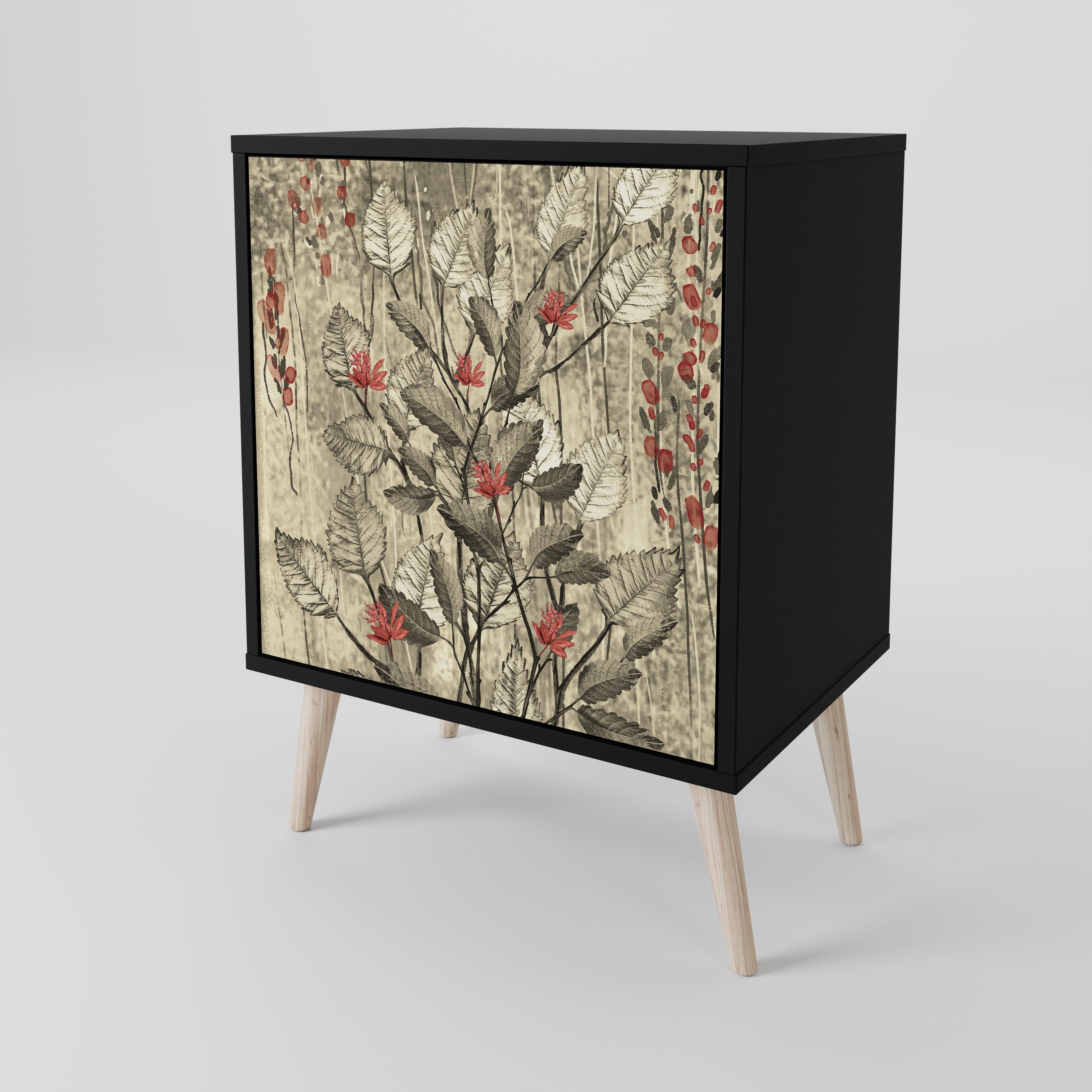 HERBAL GRACE 1-Door Sideboard