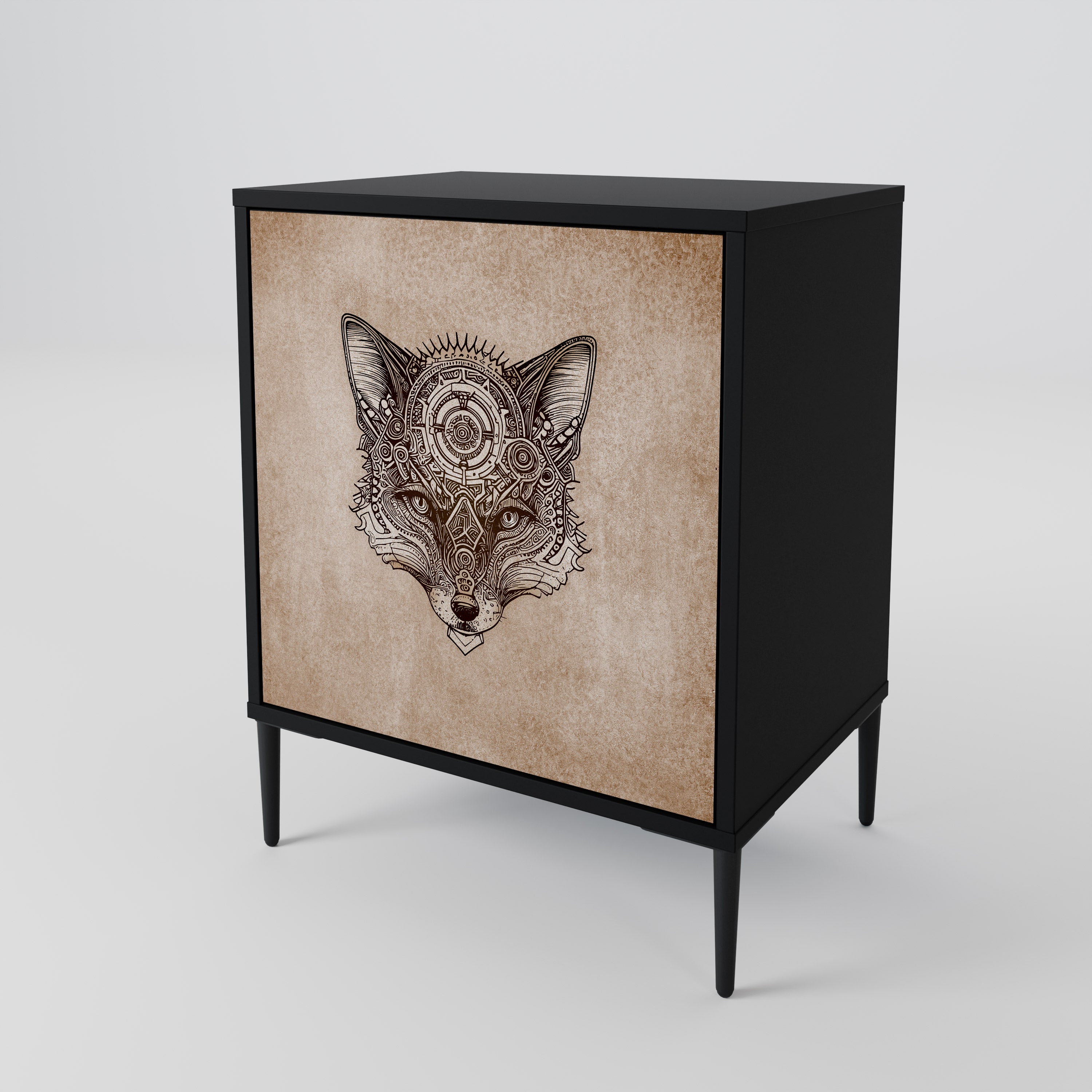 STEAMPUNK CLAN 1-Door Sideboard