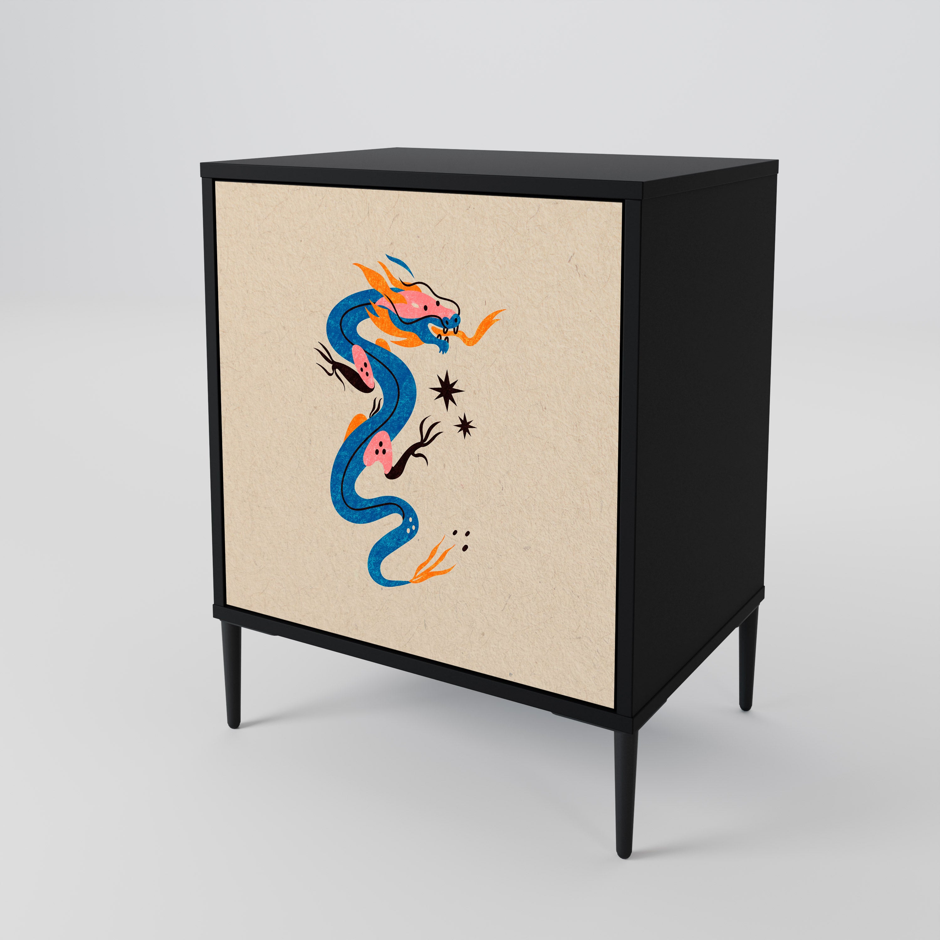 MYTHOLOGICAL CREATURES 1-Door Sideboard