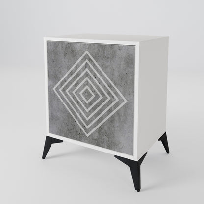 POLYGONAL ARTISTRY Jednodveřová komoda