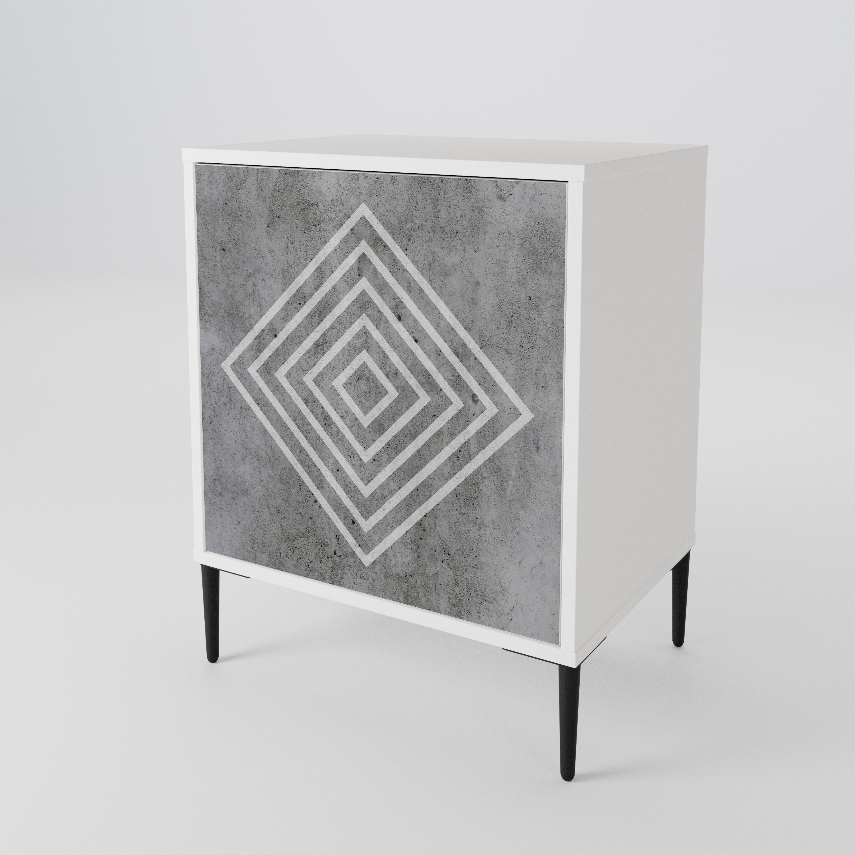 POLYGONAL ARTISTRY Jednodveřová komoda