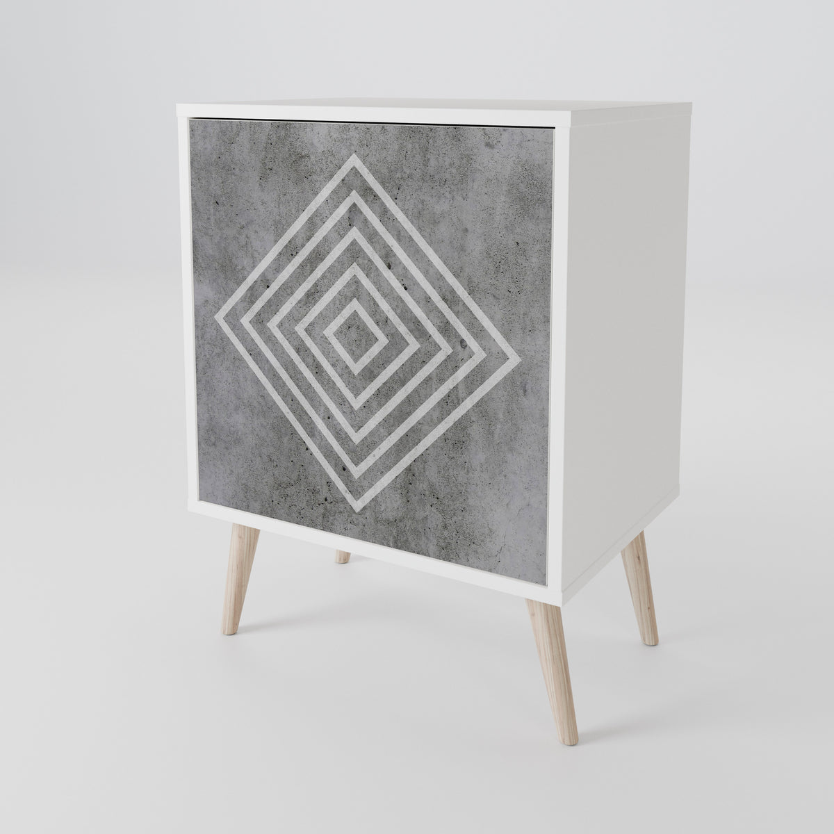 POLYGONAL ARTISTRY Jednodveřová komoda
