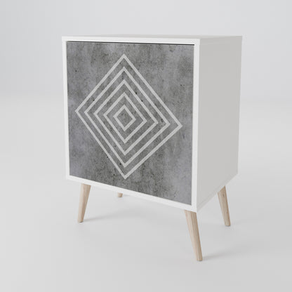 POLYGONAL ARTISTRY Jednodveřová komoda