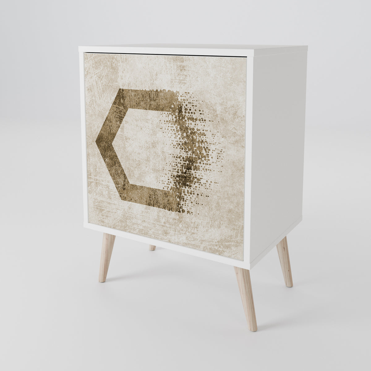 HEXAGONAL SHAPES Jednodveřová komoda