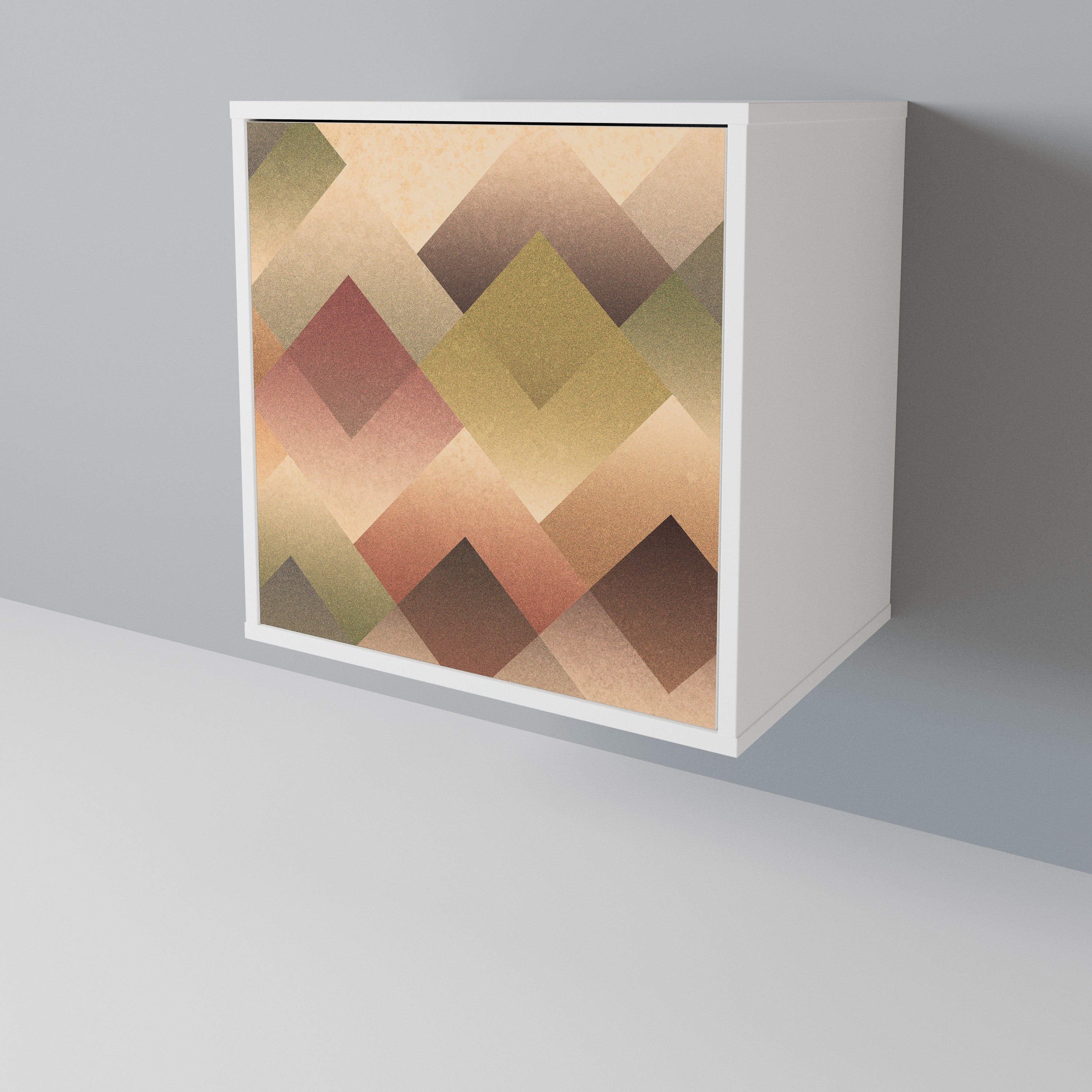 GEOMETRIC FUSION Jednodveřová komoda