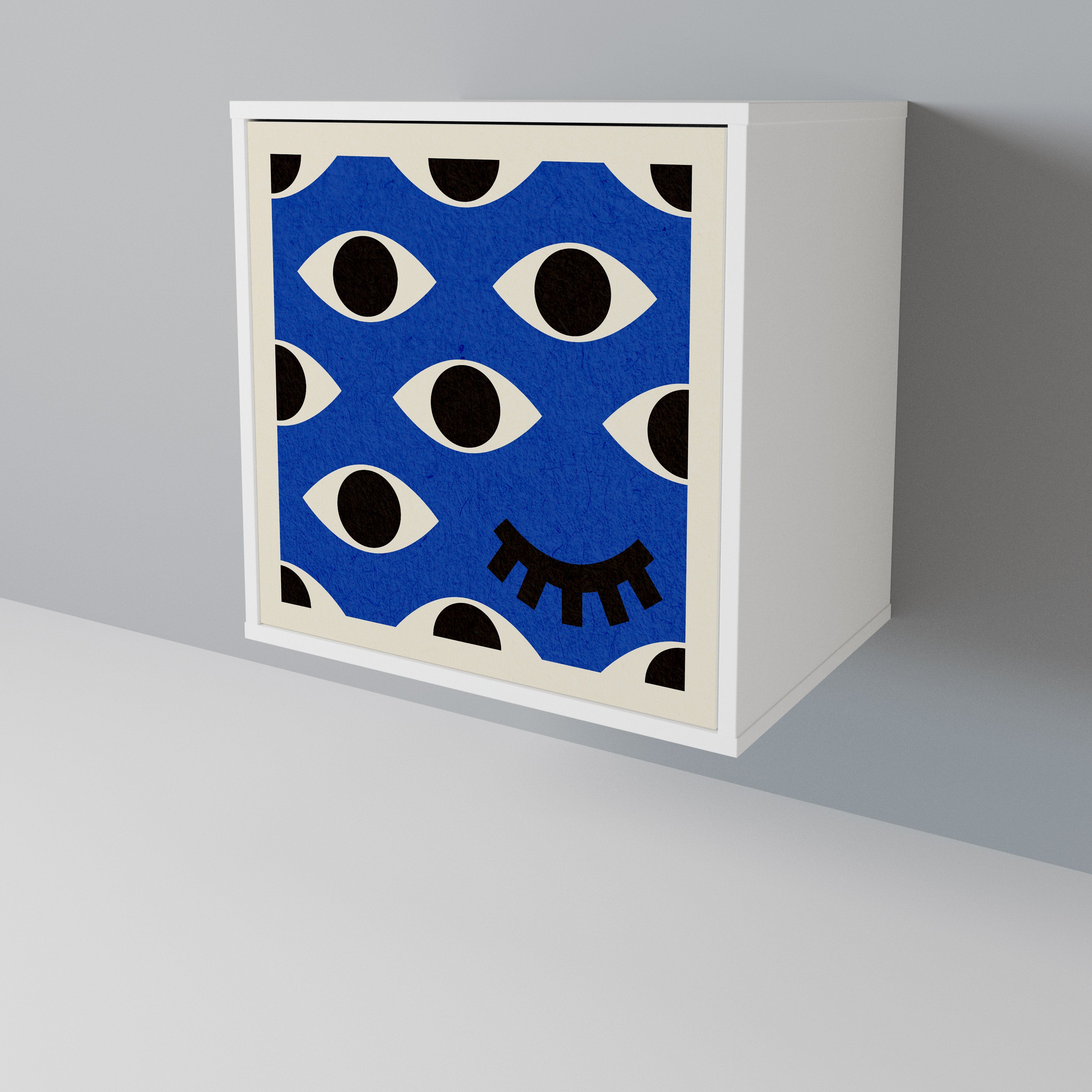 GEOMETRIC EYES Jednodveřová komoda