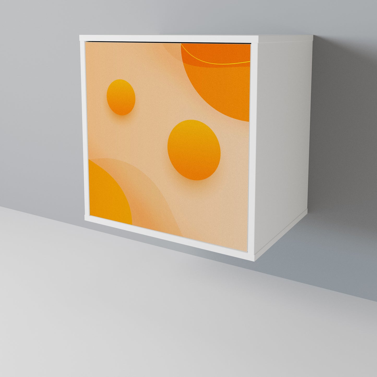 ORANGE ARRANGEMENT Jednodveřová komoda