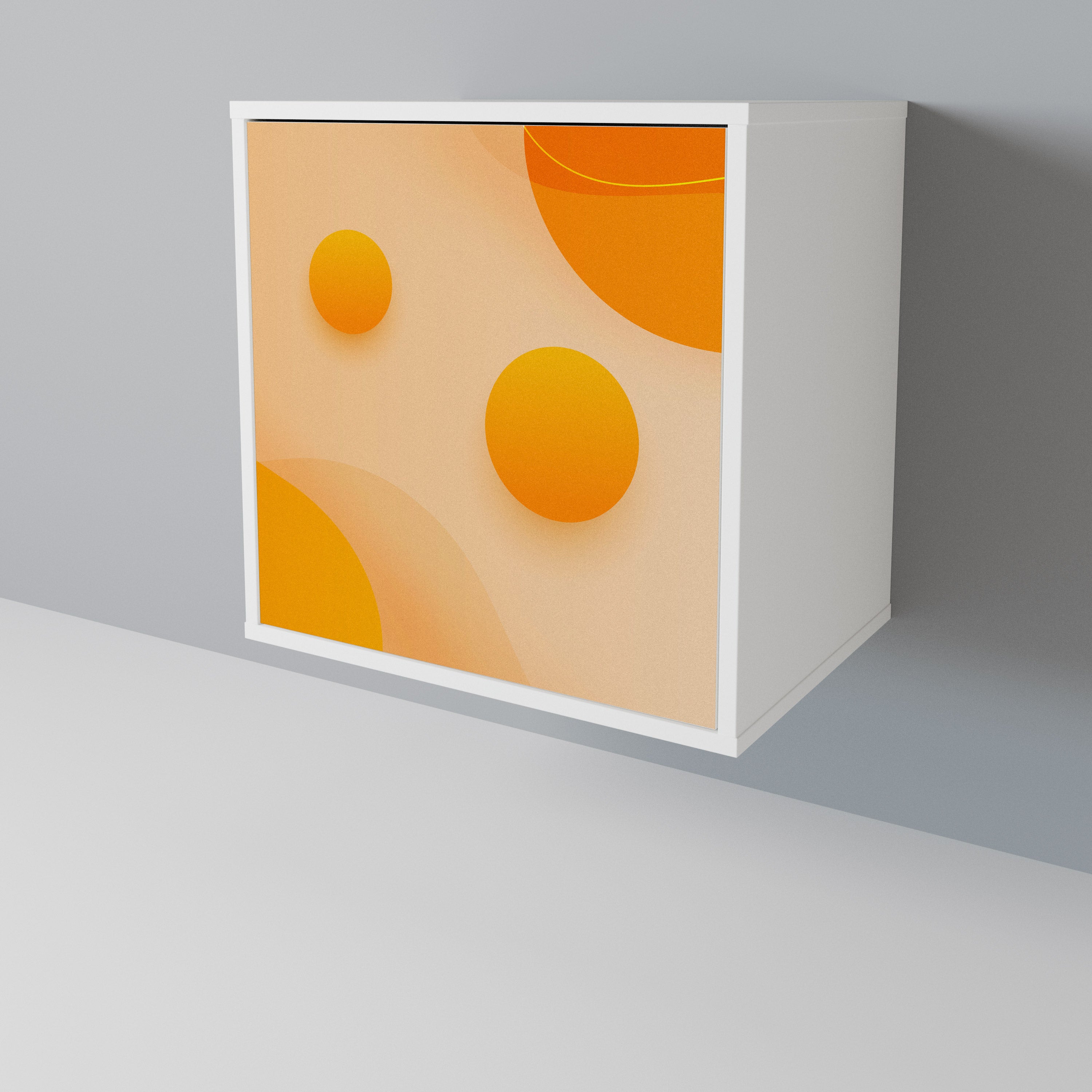 ORANGE ARRANGEMENT Jednodveřová komoda
