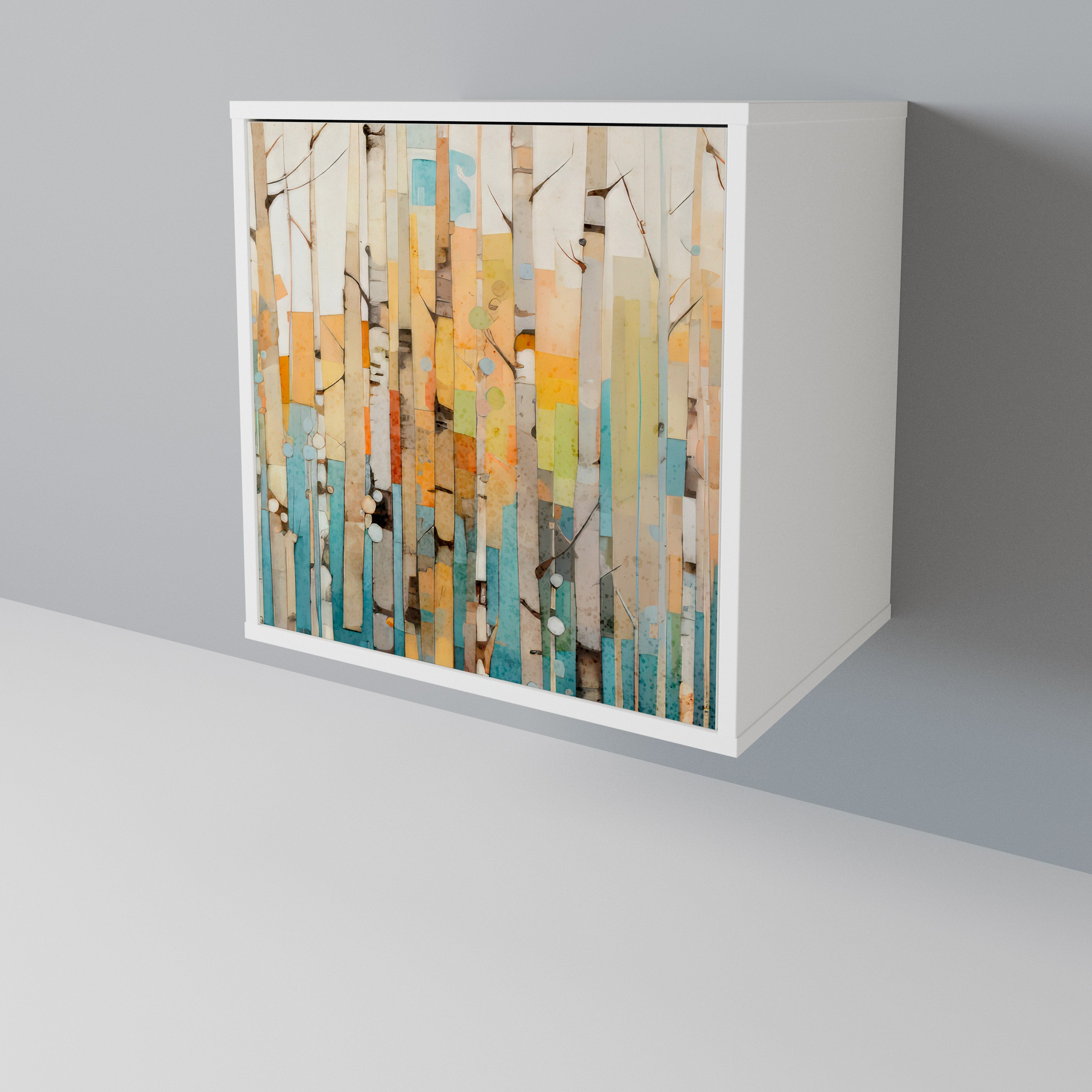 BIRCH KALEIDOSCOPE Jednodveřová komoda