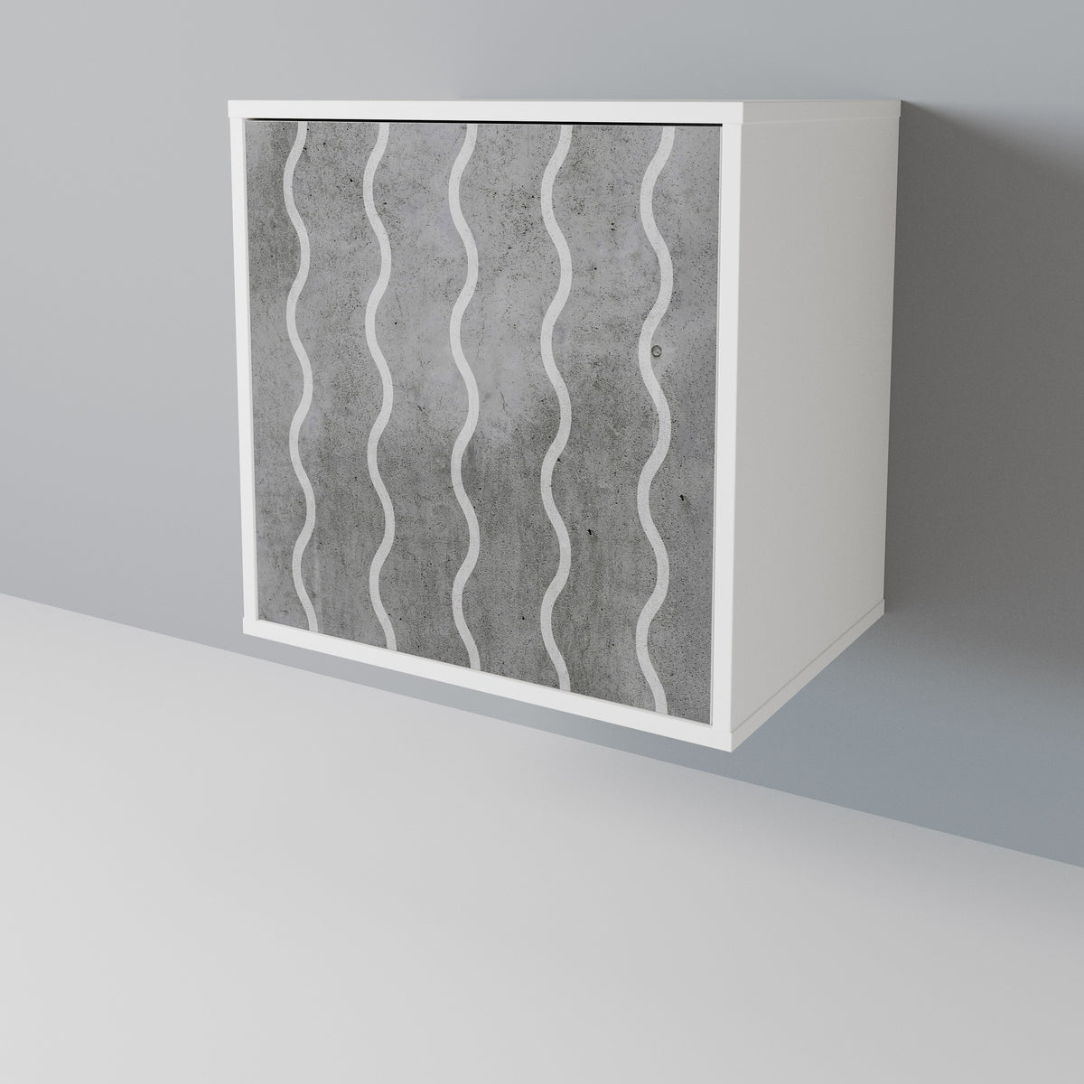 WAVES OF CONCRETE Jednodveřová komoda