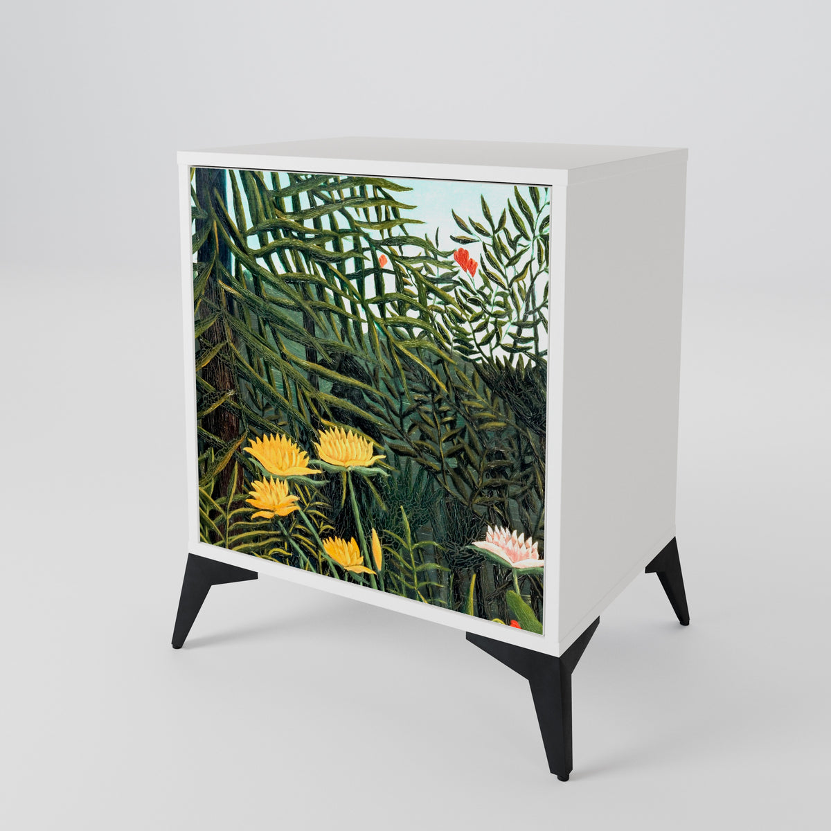 VIRGIN FOREST WITH SUNSET Jednodveřová komoda