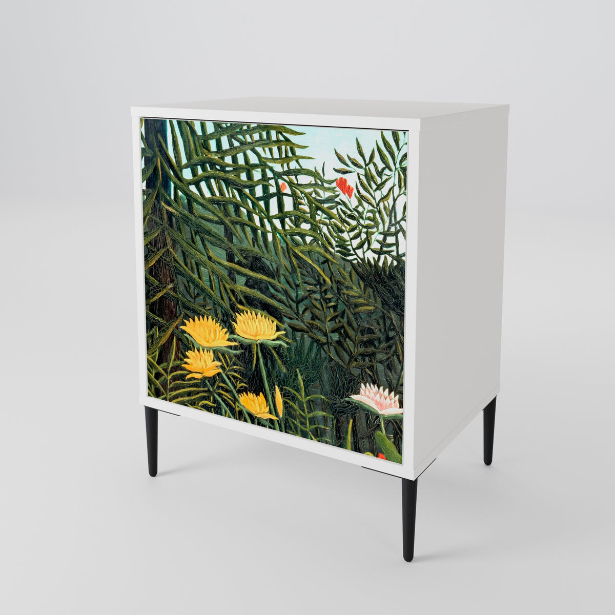 VIRGIN FOREST WITH SUNSET Jednodveřová komoda