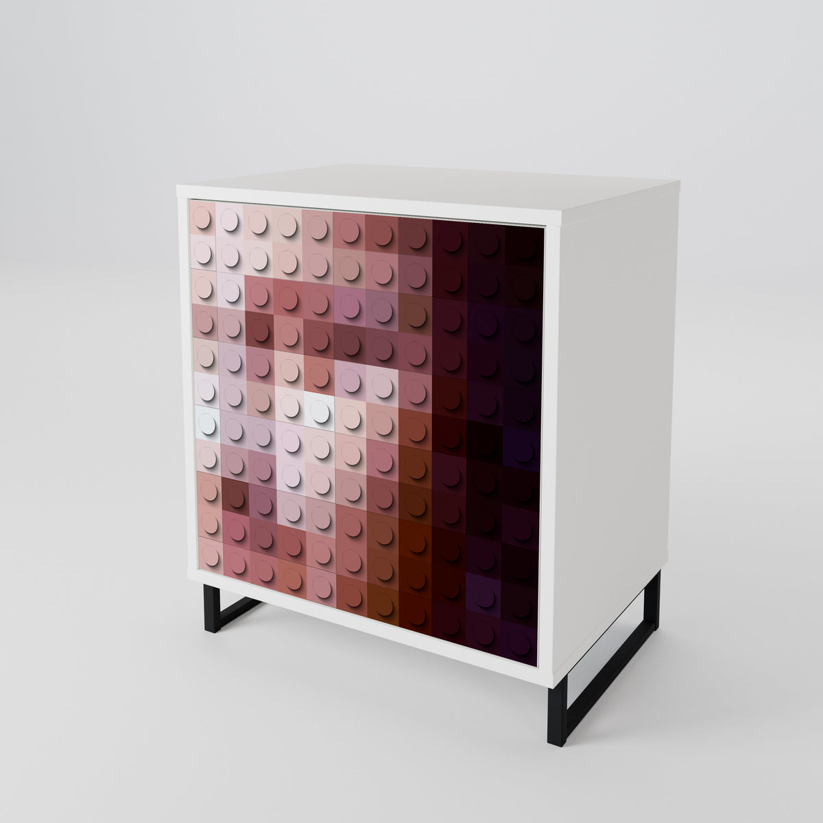 CONSTRUCTIVE ART Jednodveřová komoda