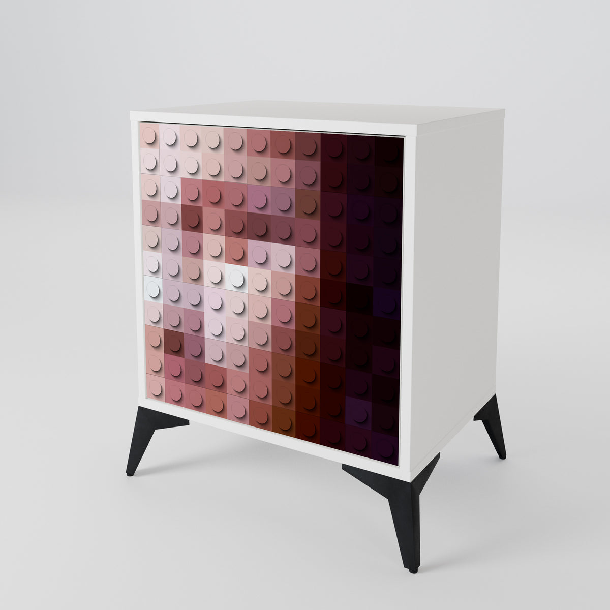 CONSTRUCTIVE ART Jednodveřová komoda