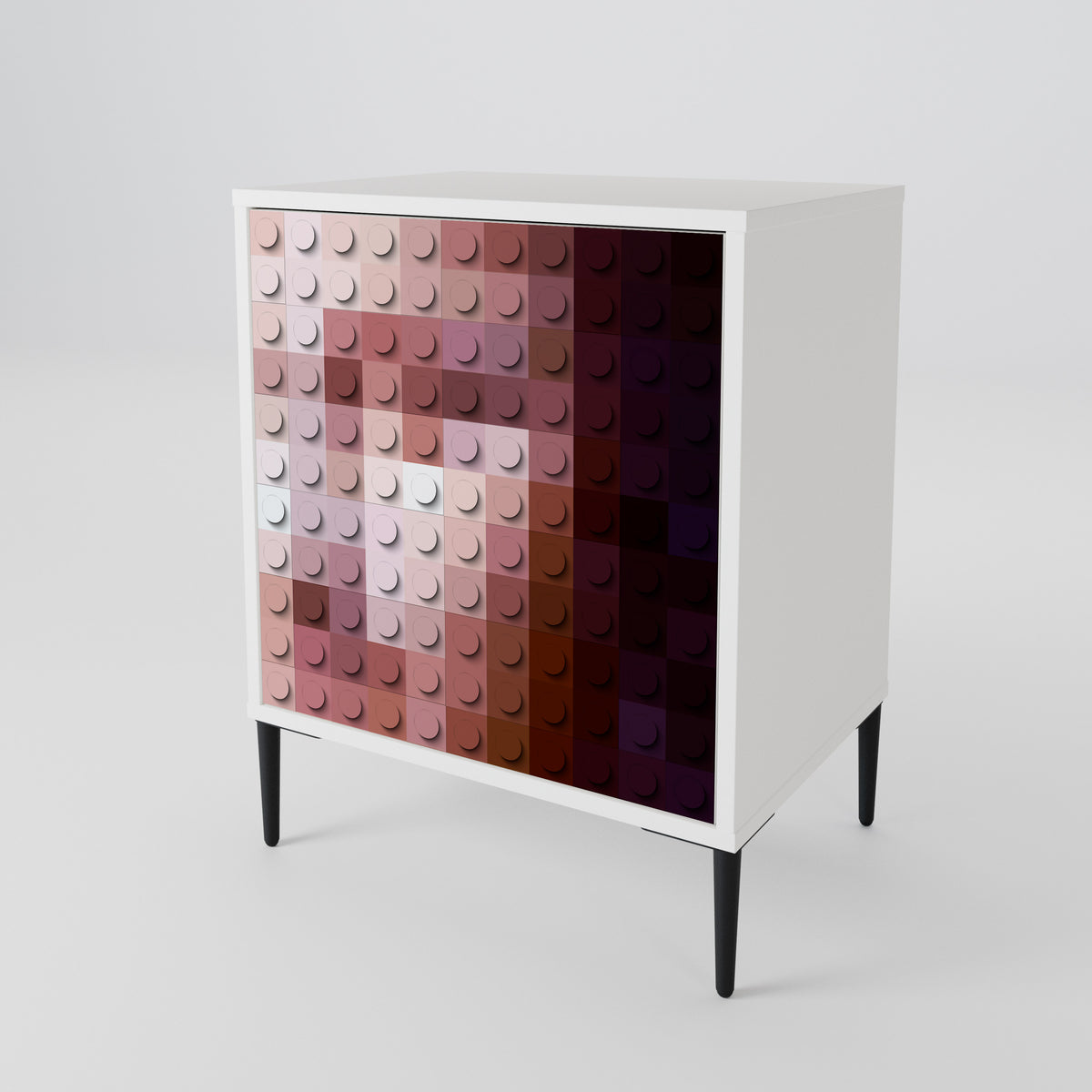 CONSTRUCTIVE ART Jednodveřová komoda