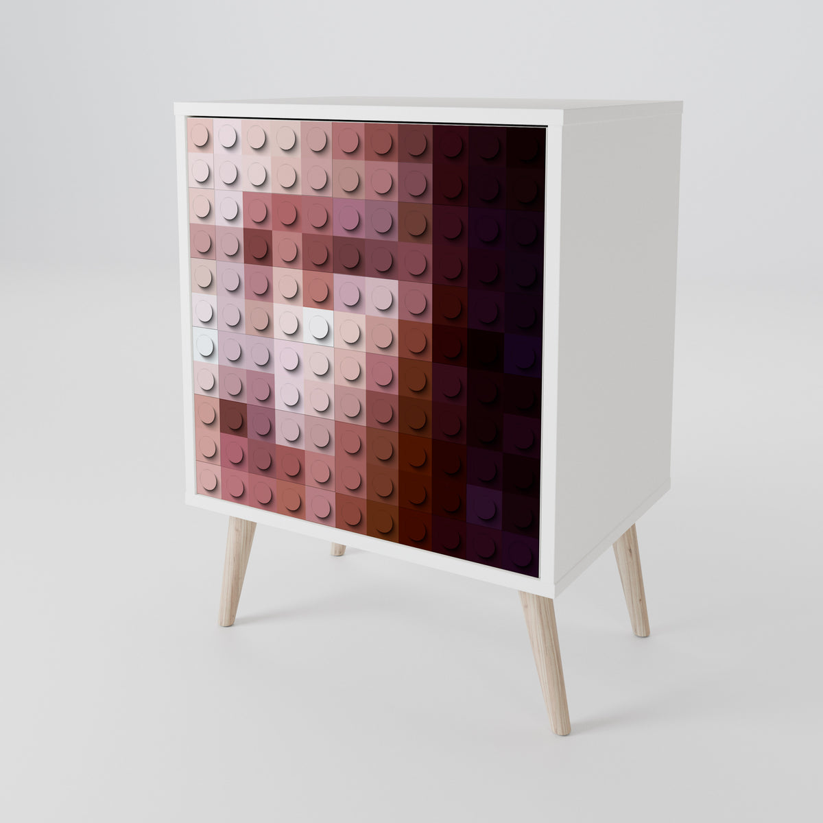 CONSTRUCTIVE ART Jednodveřová komoda