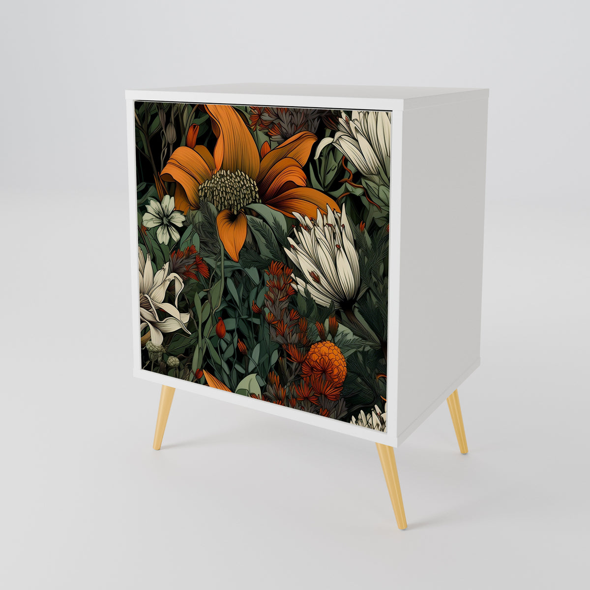 MIDNIGHT SPROUT Jednodveřová komoda