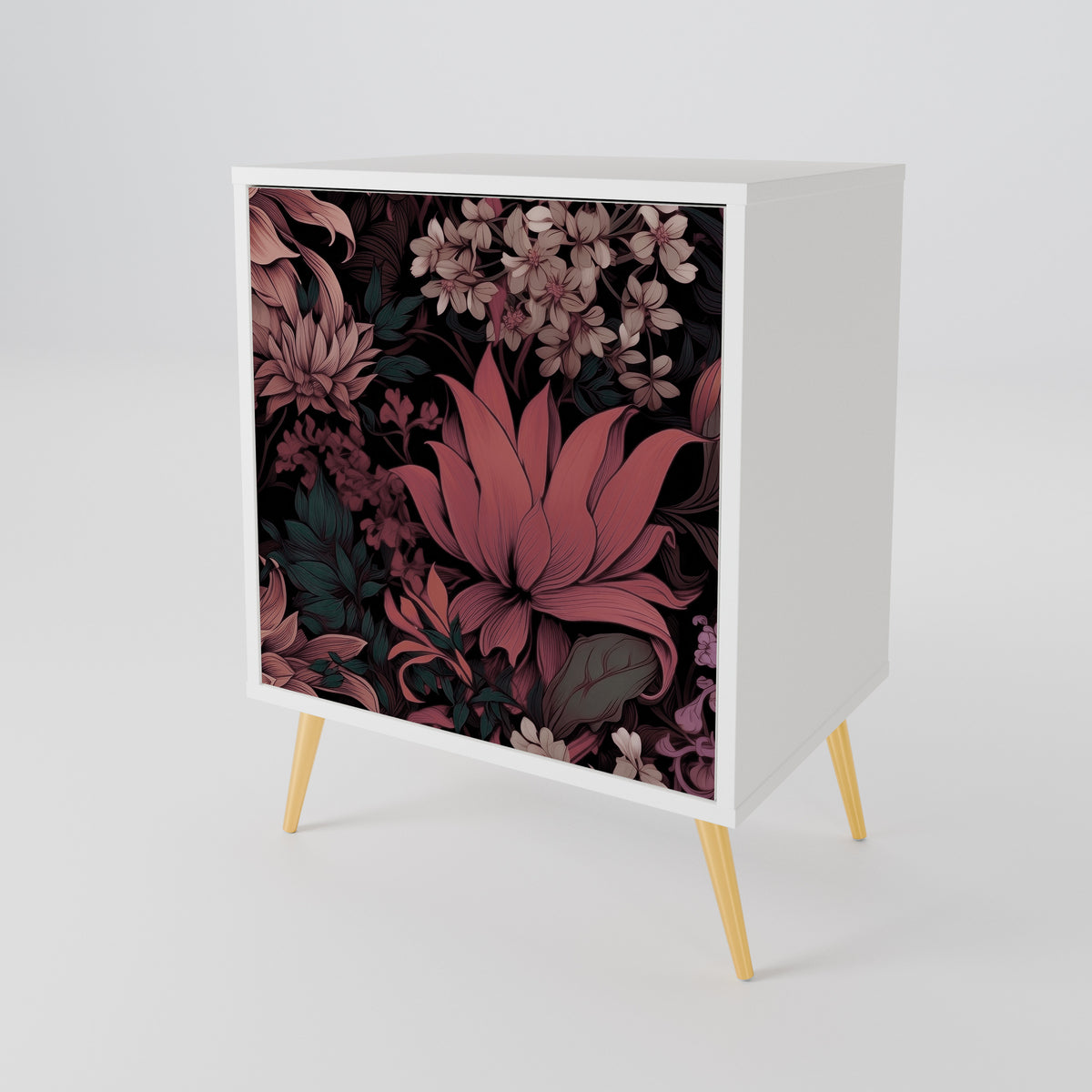 FLORAL WHISPER Jednodveřová komoda