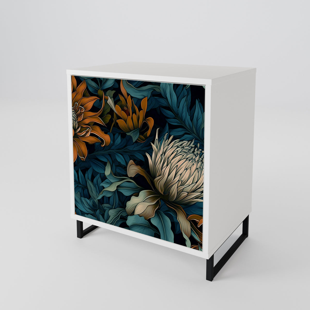 MORNING BLOOM Jednodveřová komoda