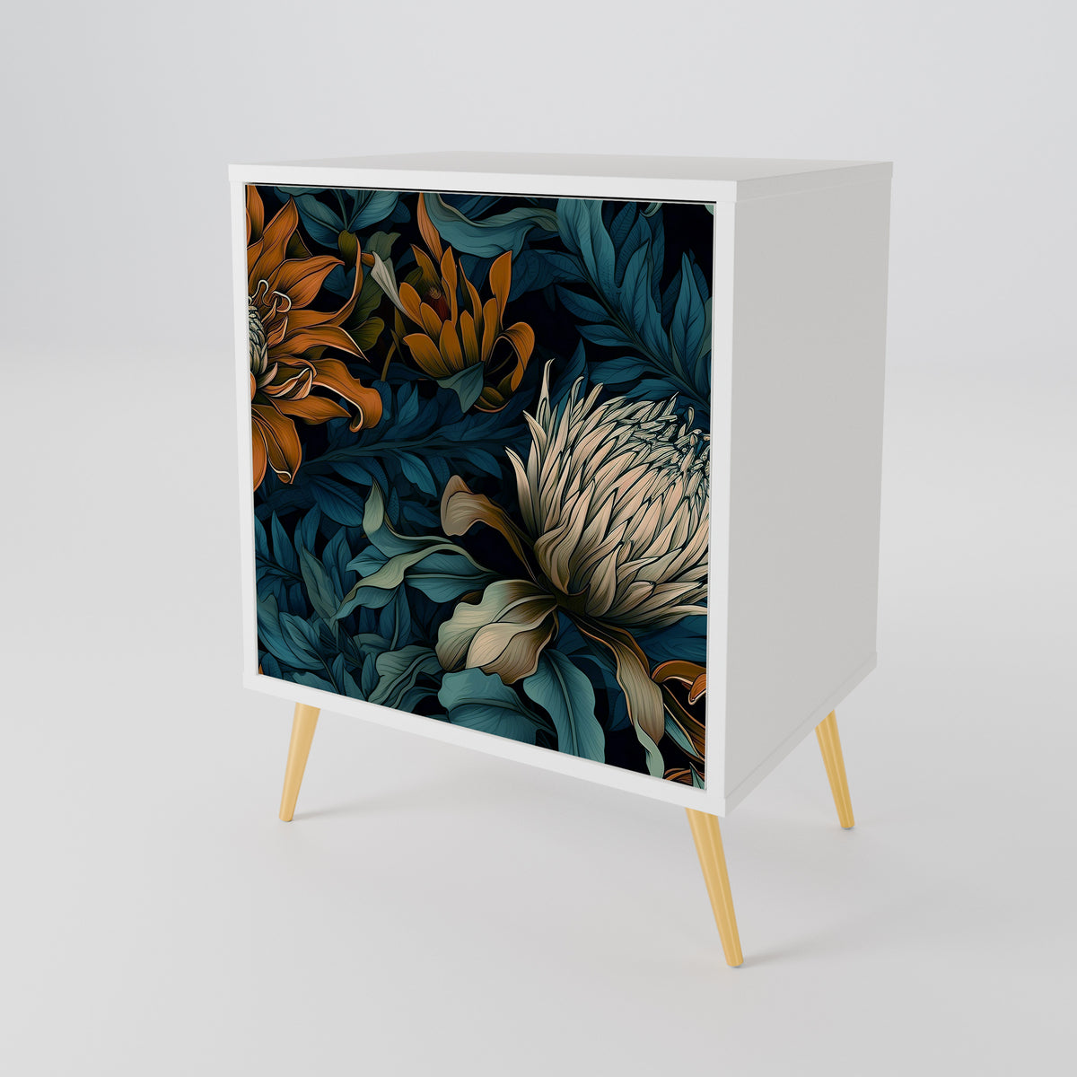 MORNING BLOOM Jednodveřová komoda