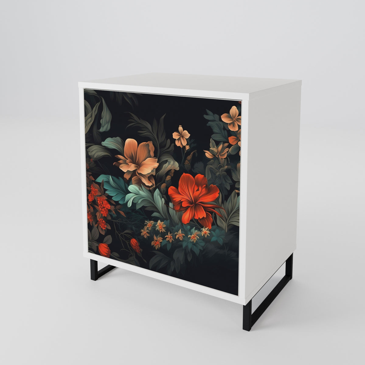 IMAGINARY BLOSSOM Jednodveřová komoda