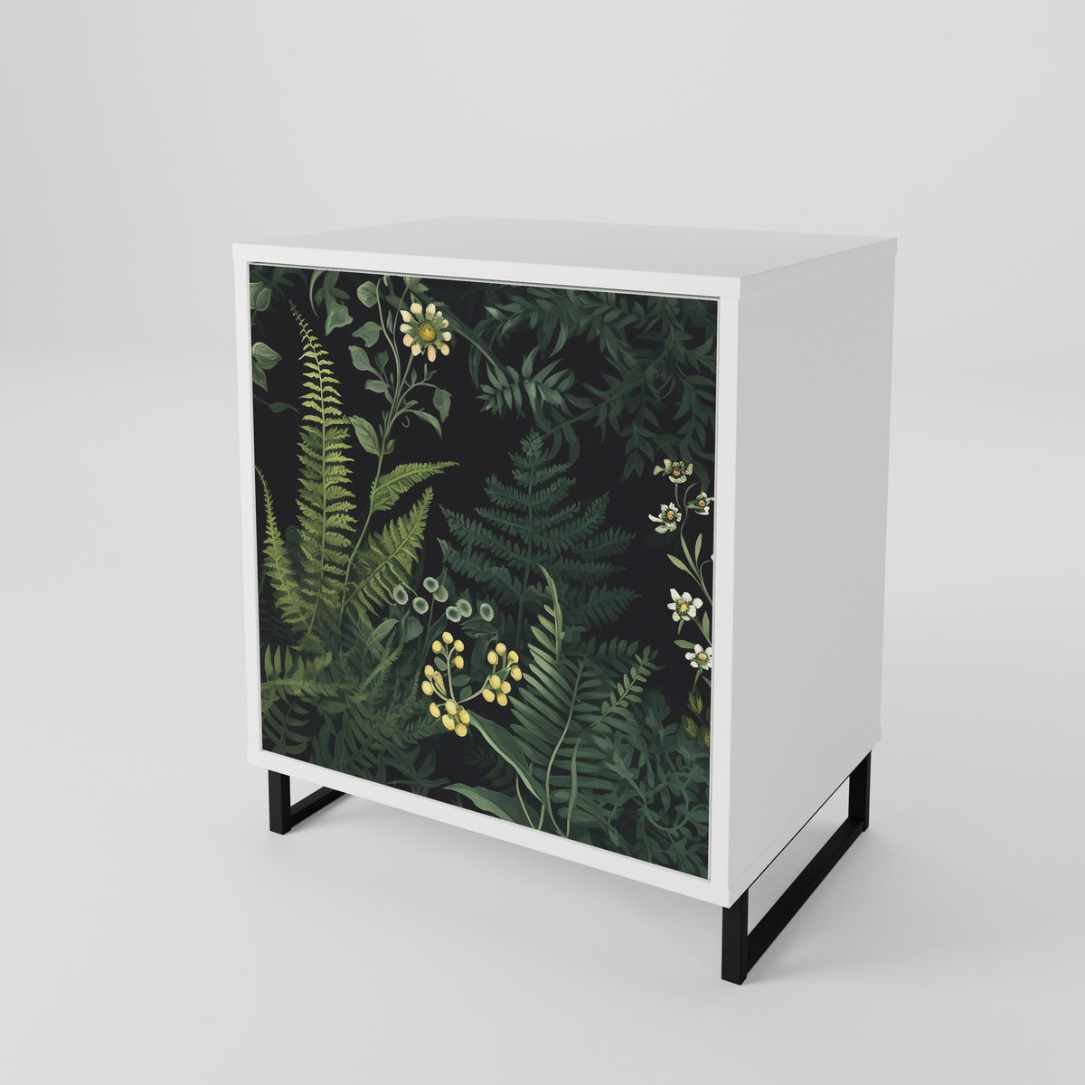 FERN FLOWERS Jednodveřová komoda