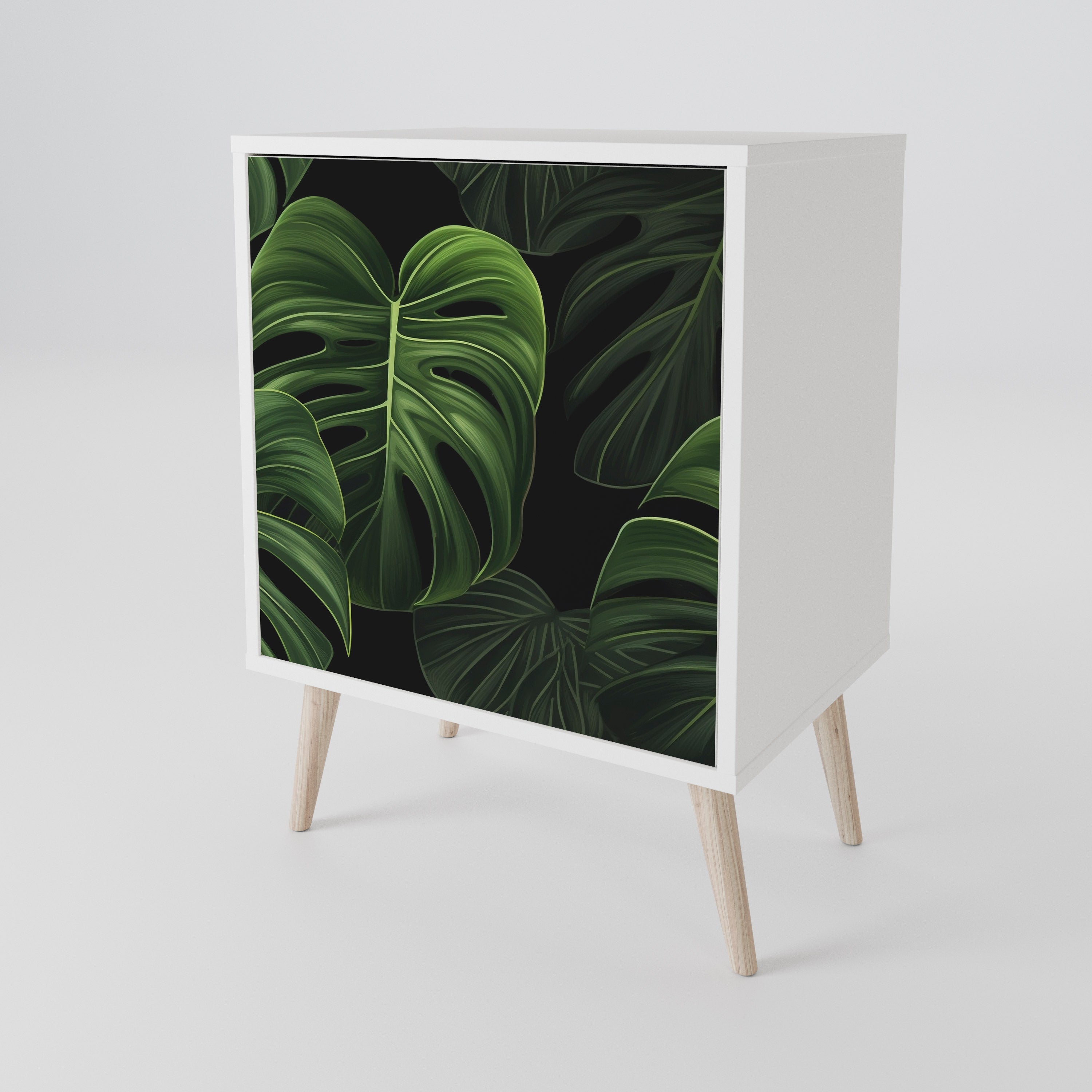 INFINITE MONSTERA Jednodveřová komoda