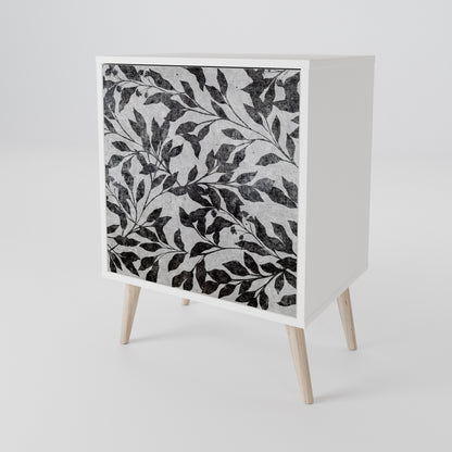 CHARCOAL SPROUT Jednodveřová komoda