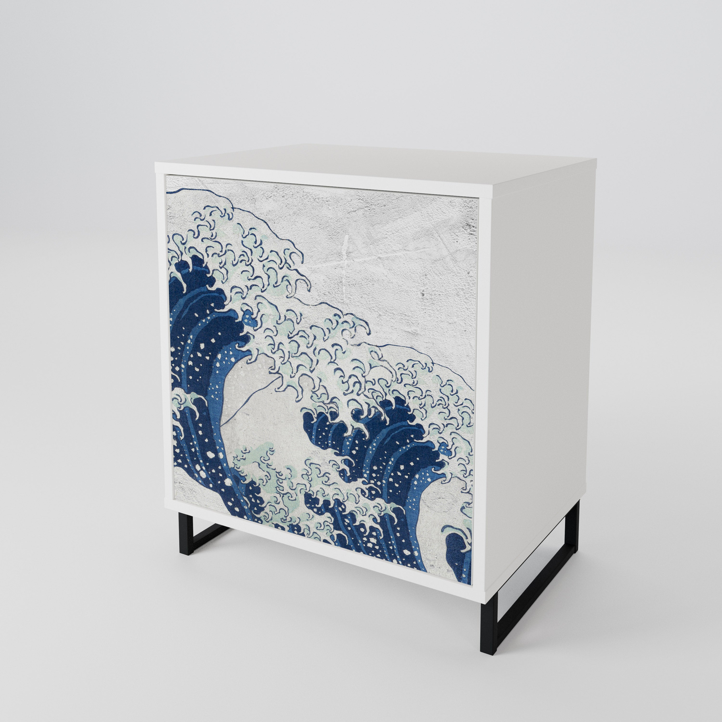 THE GREAT WAVE AT KANAGAWA Jednodveřová komoda