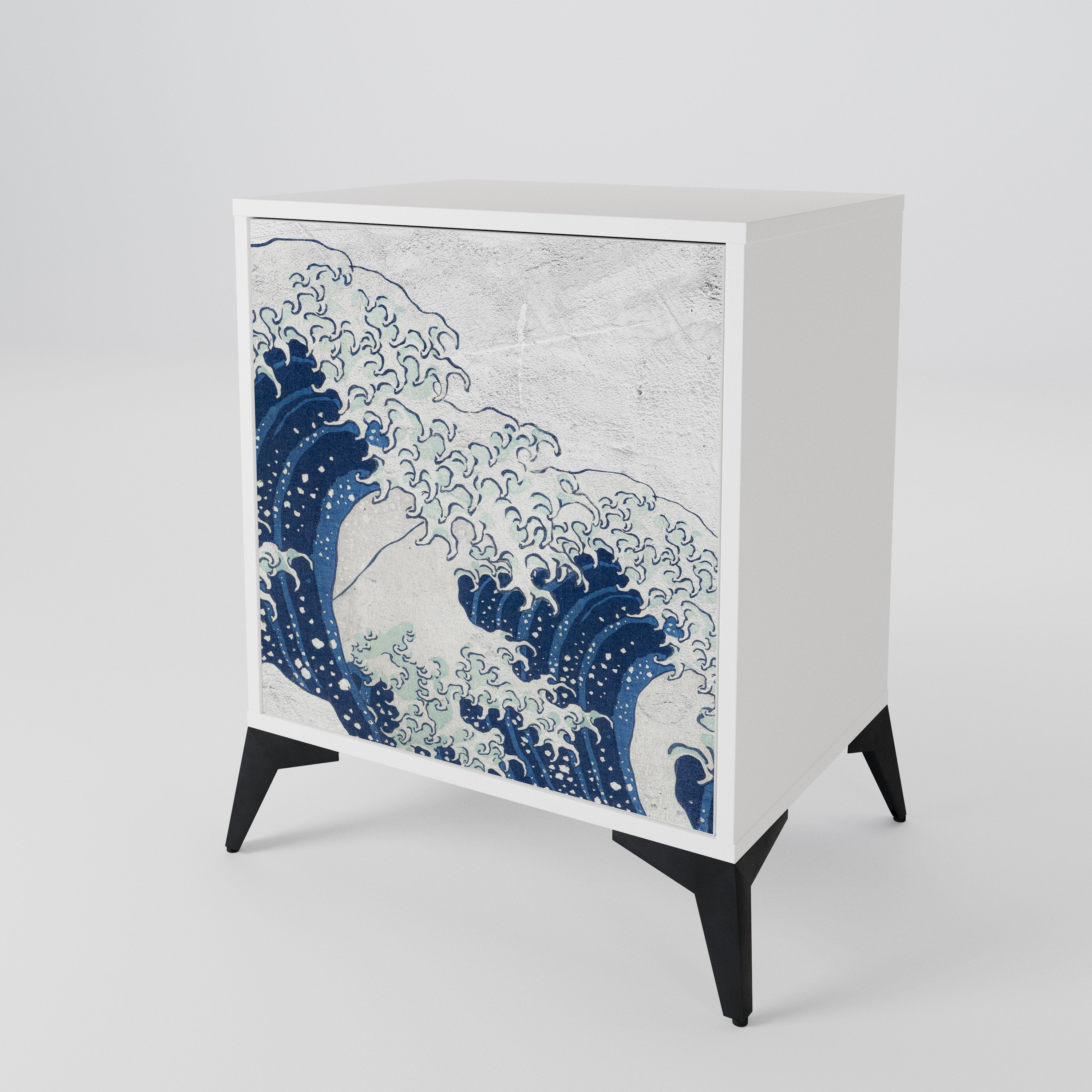 THE GREAT WAVE AT KANAGAWA Jednodveřová komoda