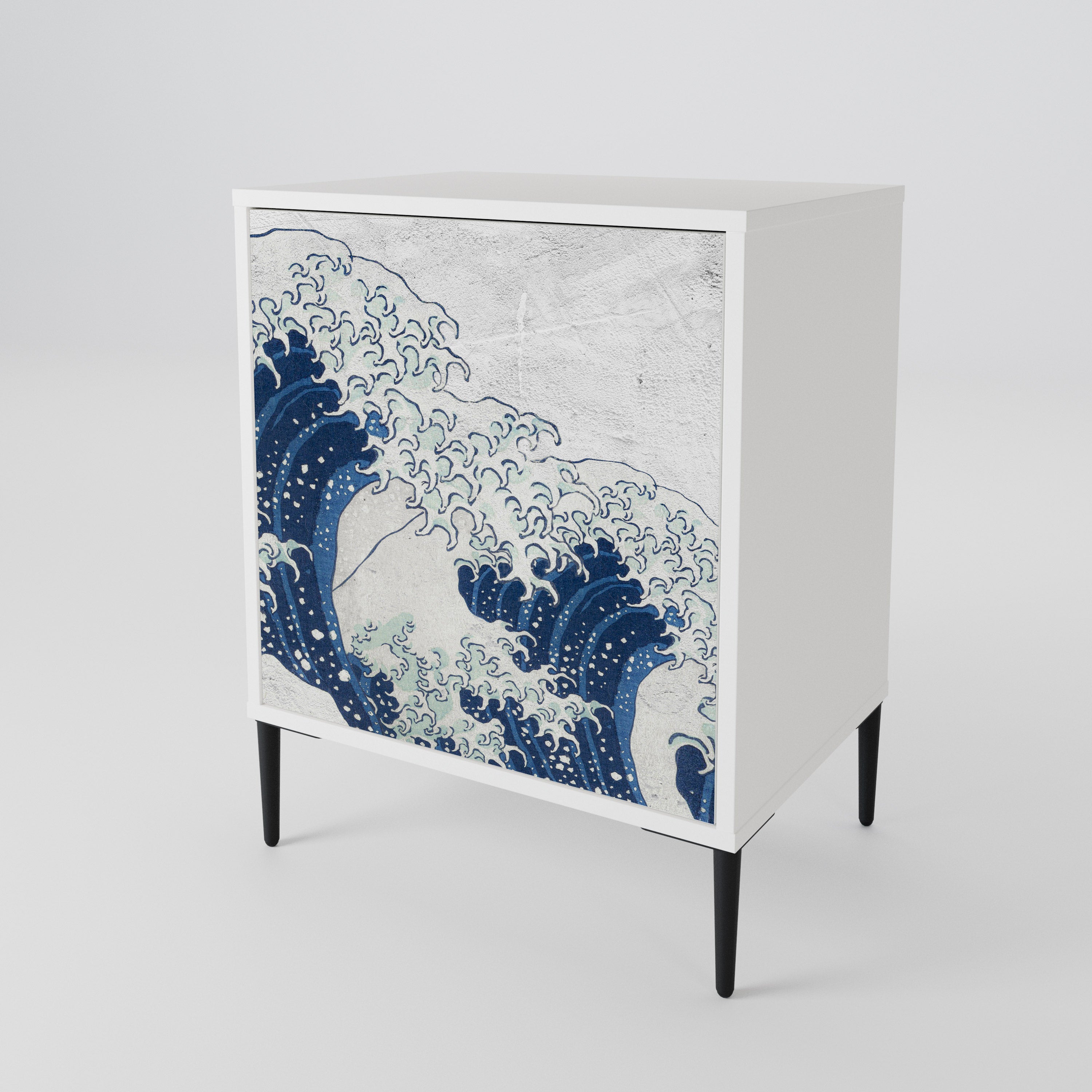 THE GREAT WAVE AT KANAGAWA Jednodveřová komoda