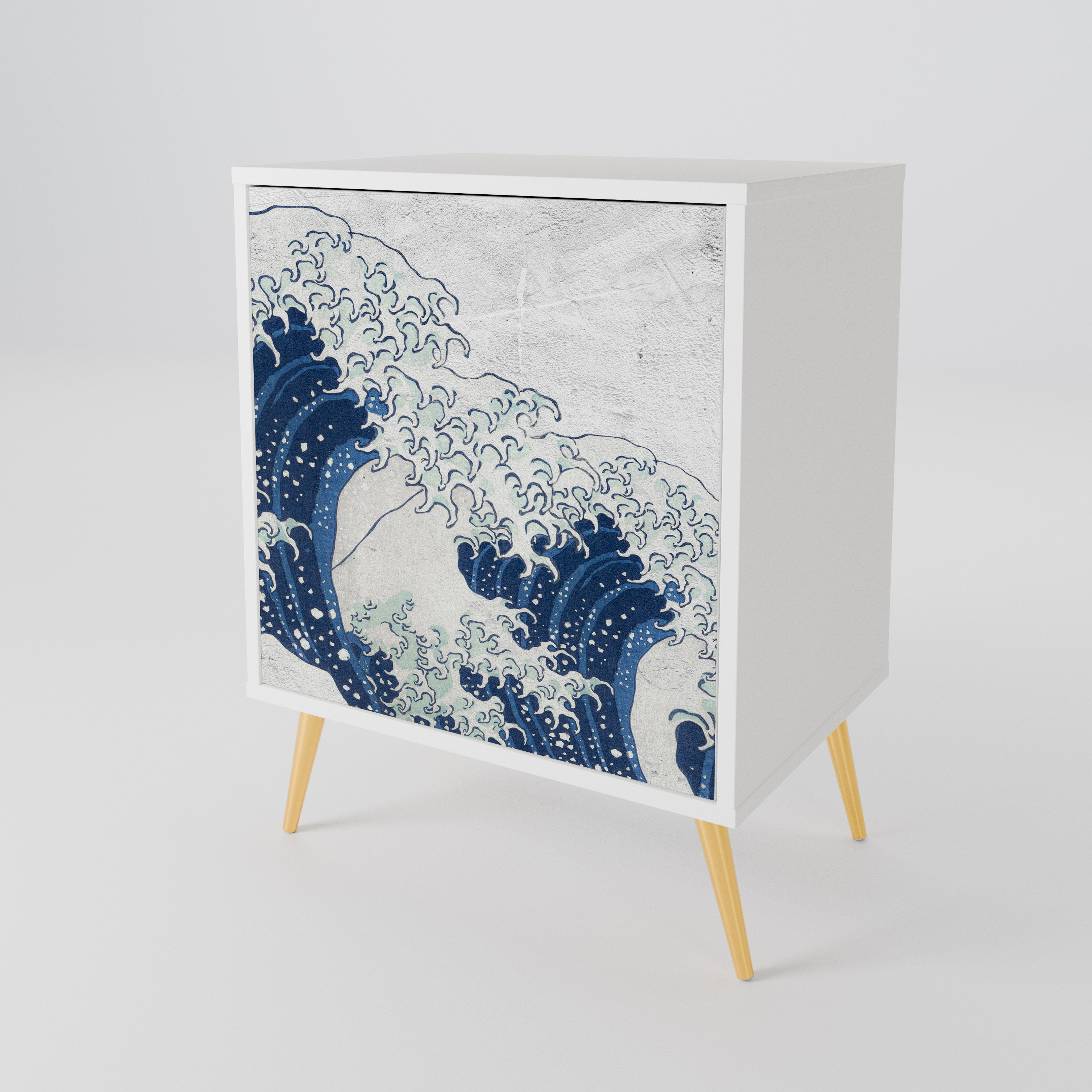 THE GREAT WAVE AT KANAGAWA Jednodveřová komoda