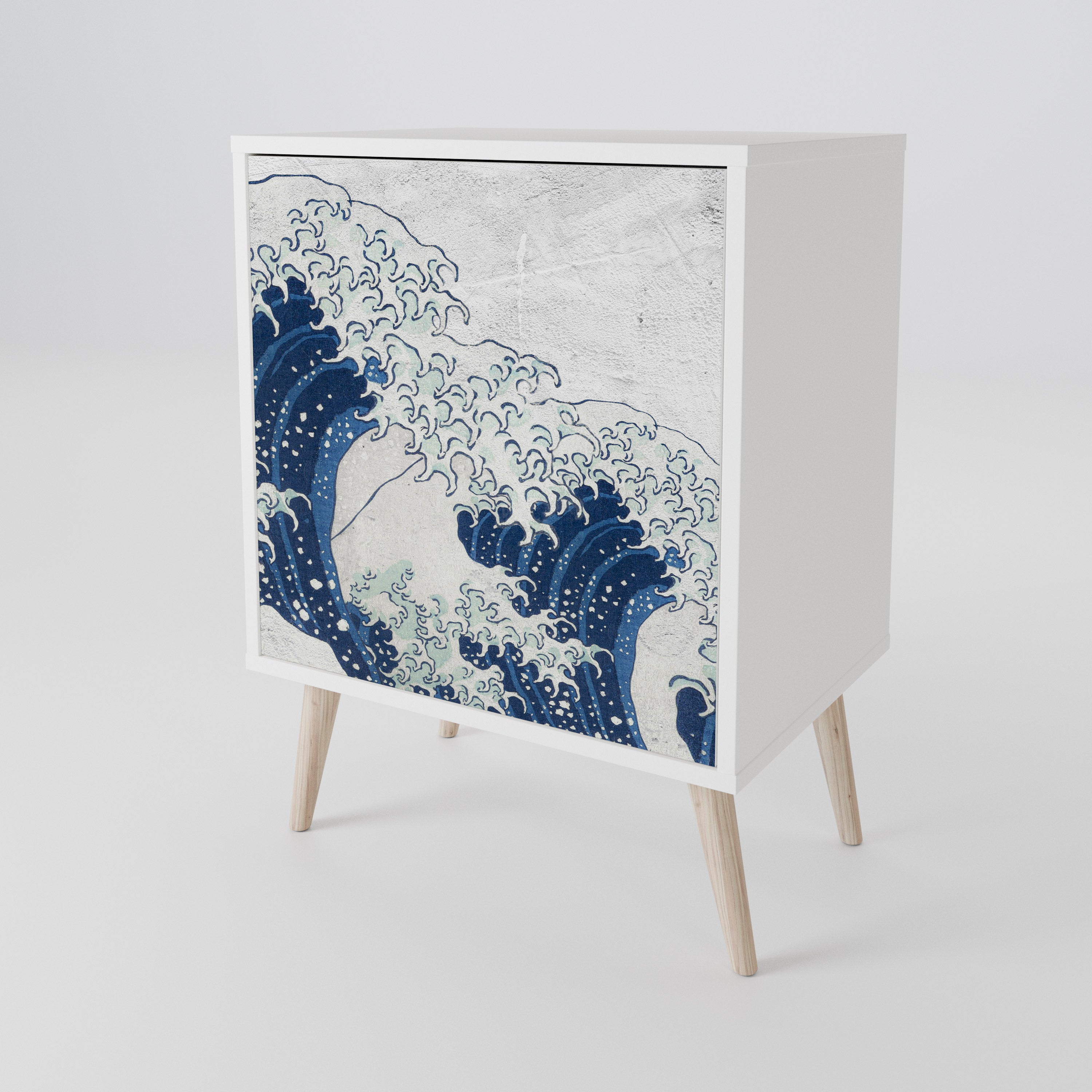 THE GREAT WAVE AT KANAGAWA Jednodveřová komoda