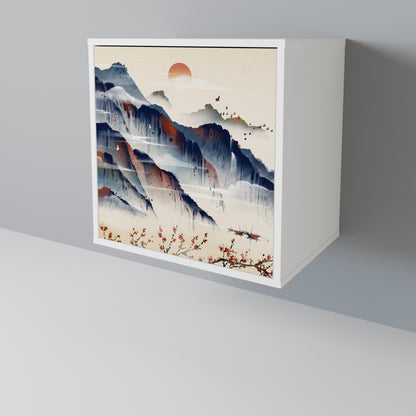 JAPANESE LANDSCAPE Jednodveřová komoda