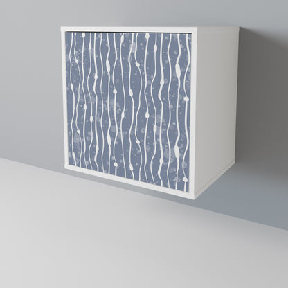 GRAPHITE RAIN Jednodveřová komoda