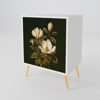 FLORAL NOIR Jednodveřová komoda